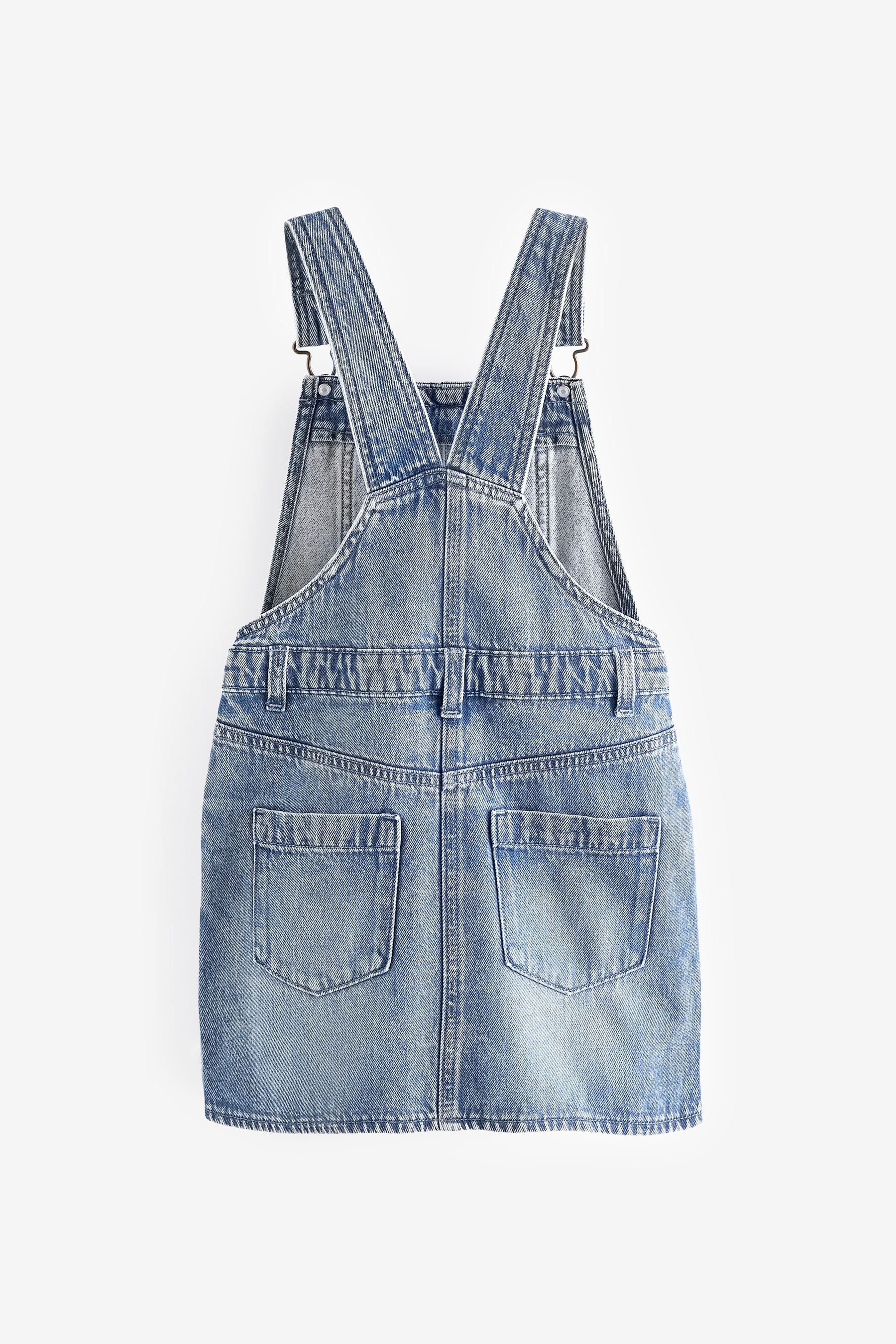 Blue Denim Pinafore Dress (3-16yrs)