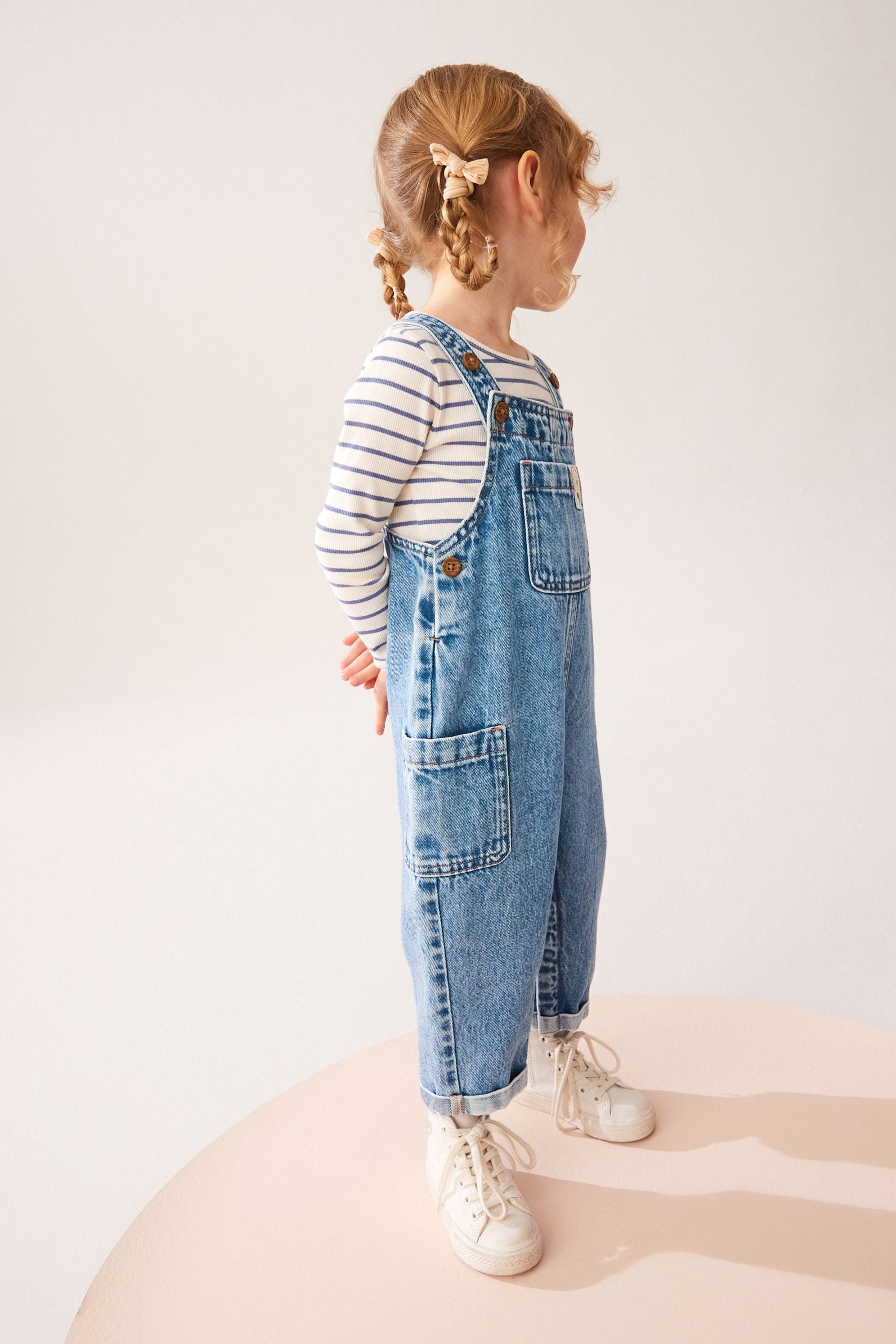 Denim Dungarees (3mths-7yrs)