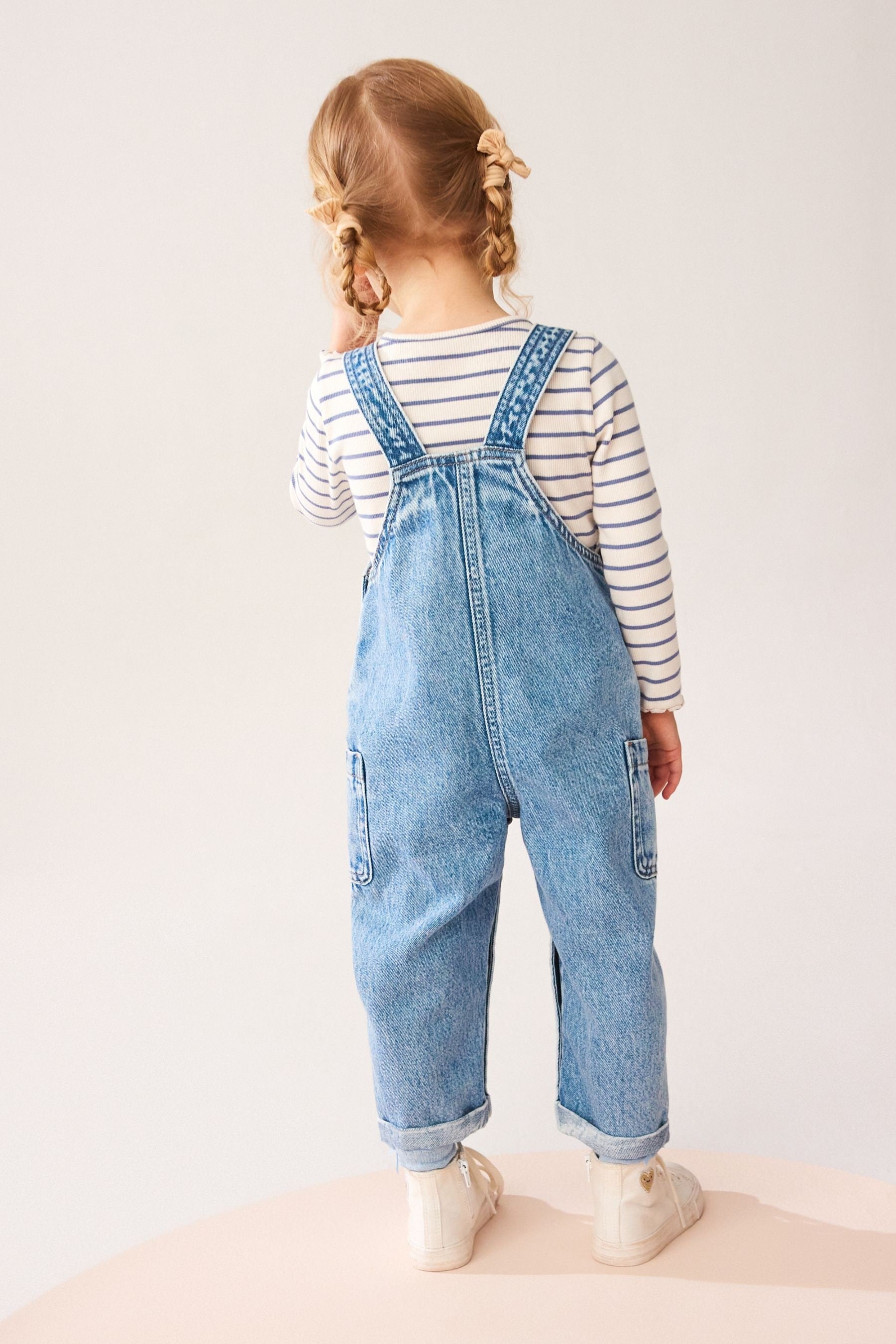 Denim Dungarees (3mths-7yrs)