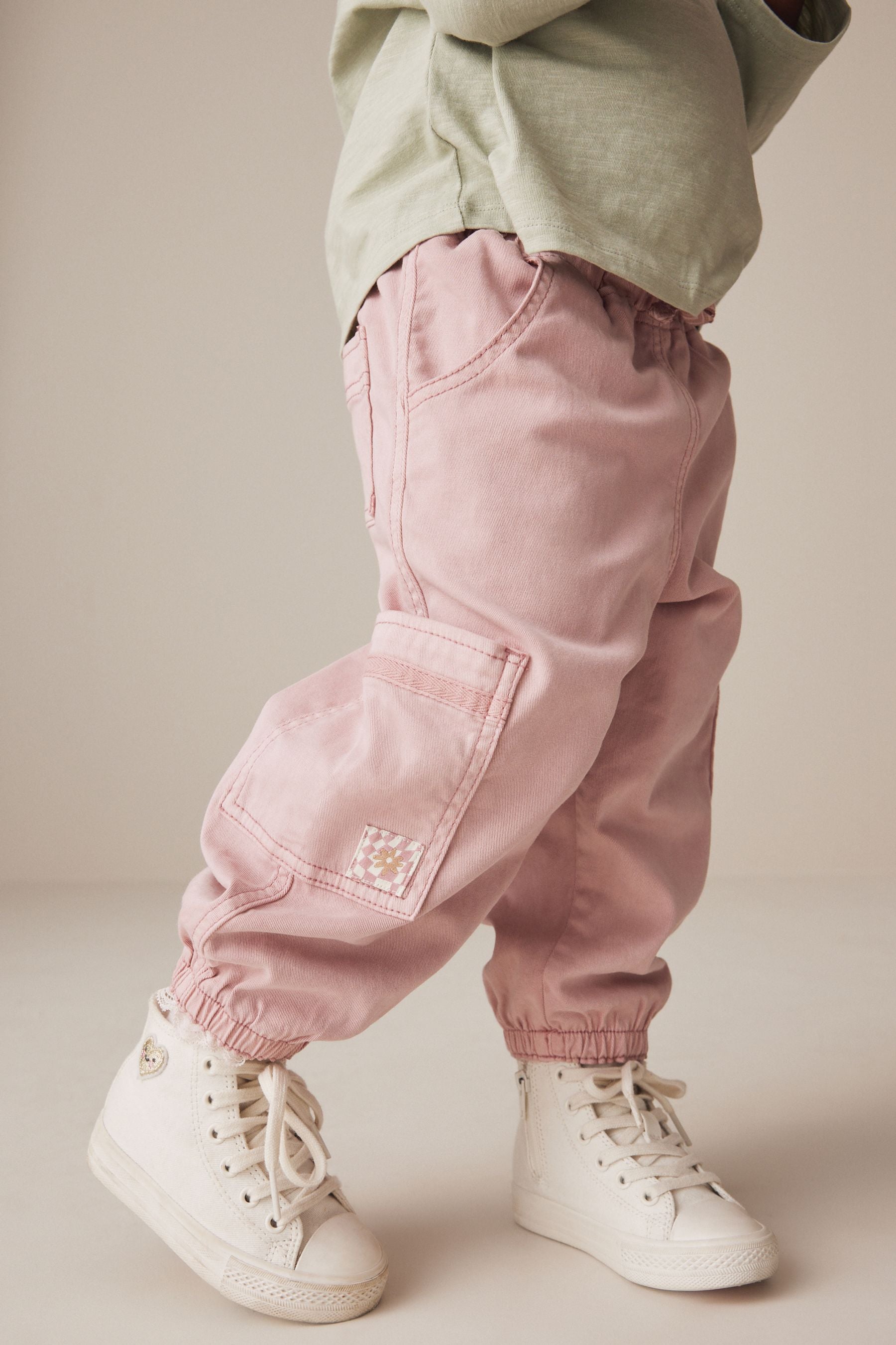 Pink Cargo Trousers (3mths-7yrs)