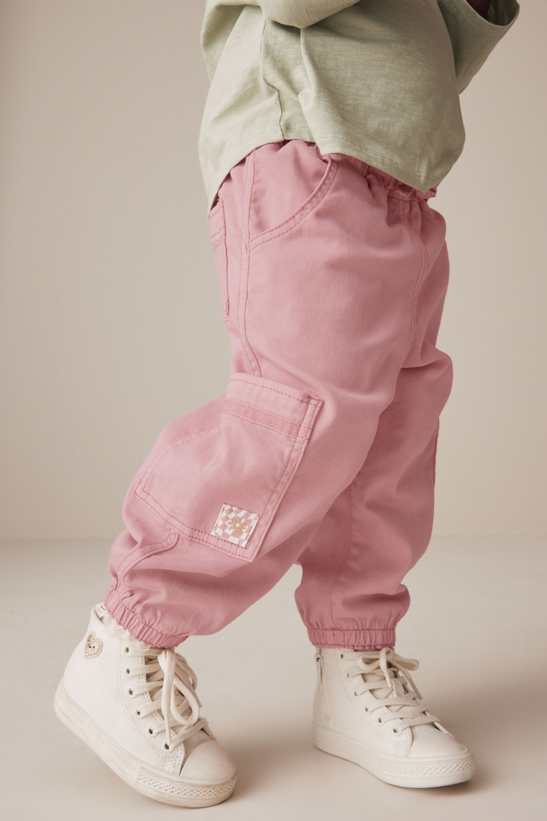 Pink Cargo Trousers (3mths-7yrs)