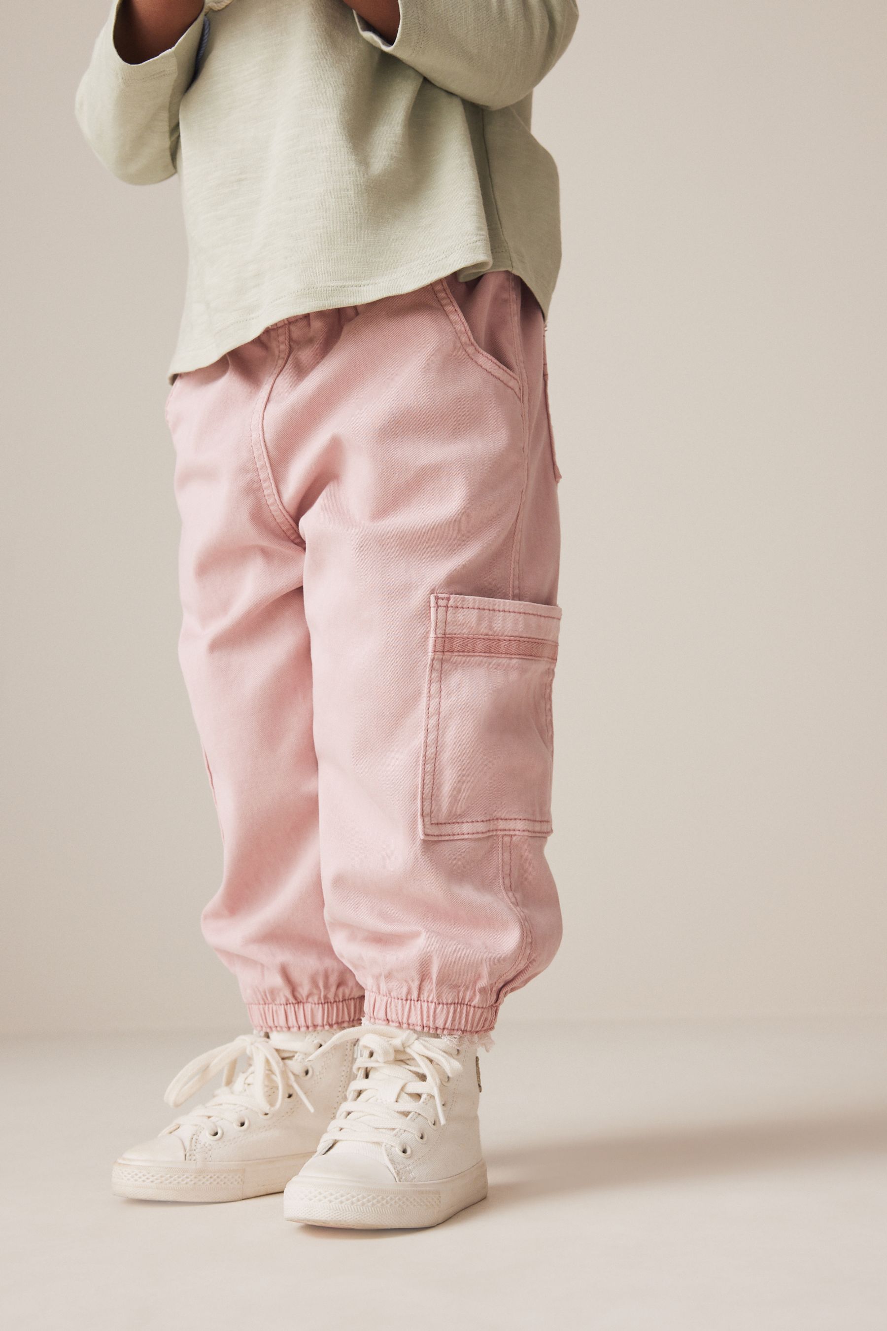 Pink Cargo Trousers (3mths-7yrs)