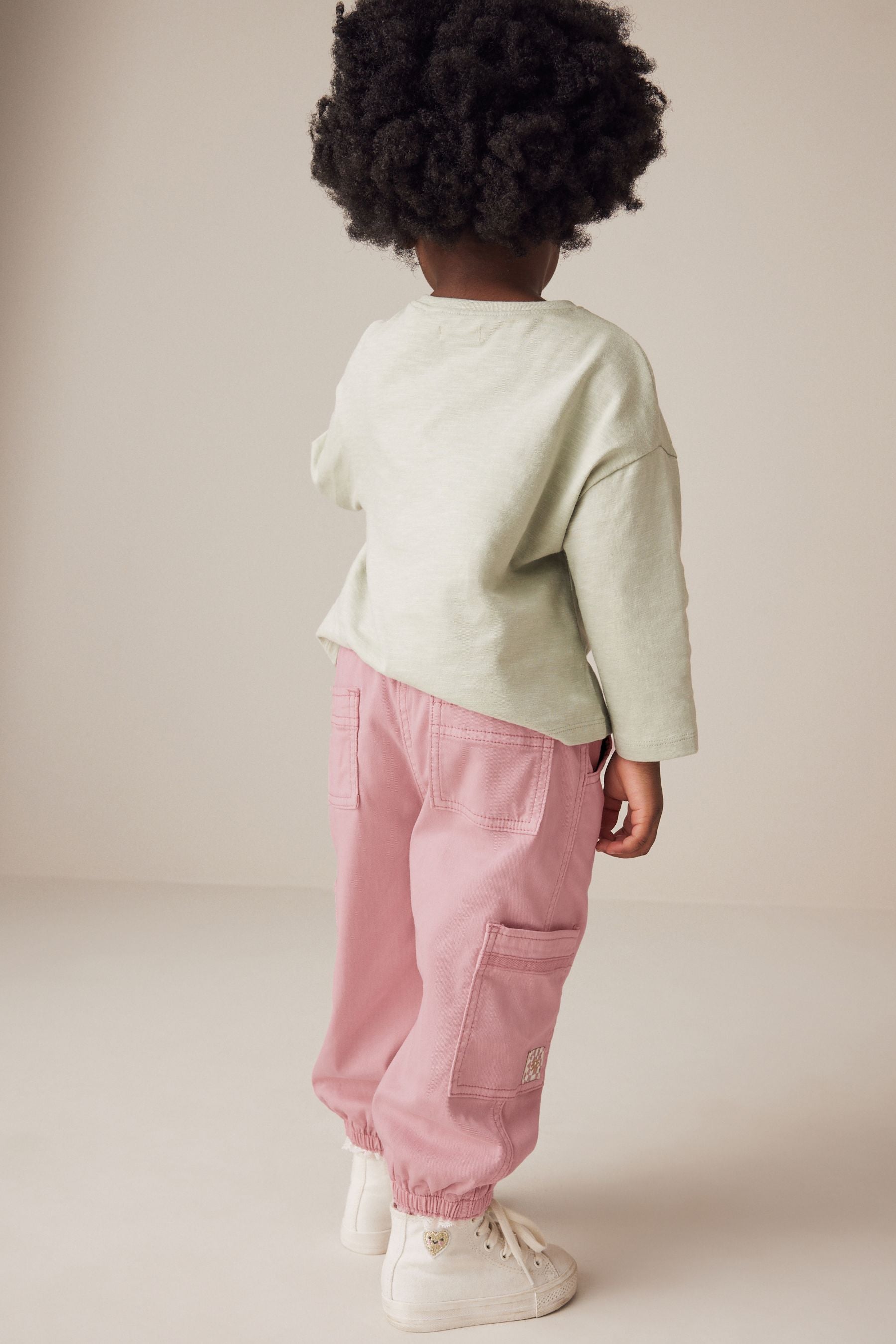 Pink Cargo Trousers (3mths-7yrs)