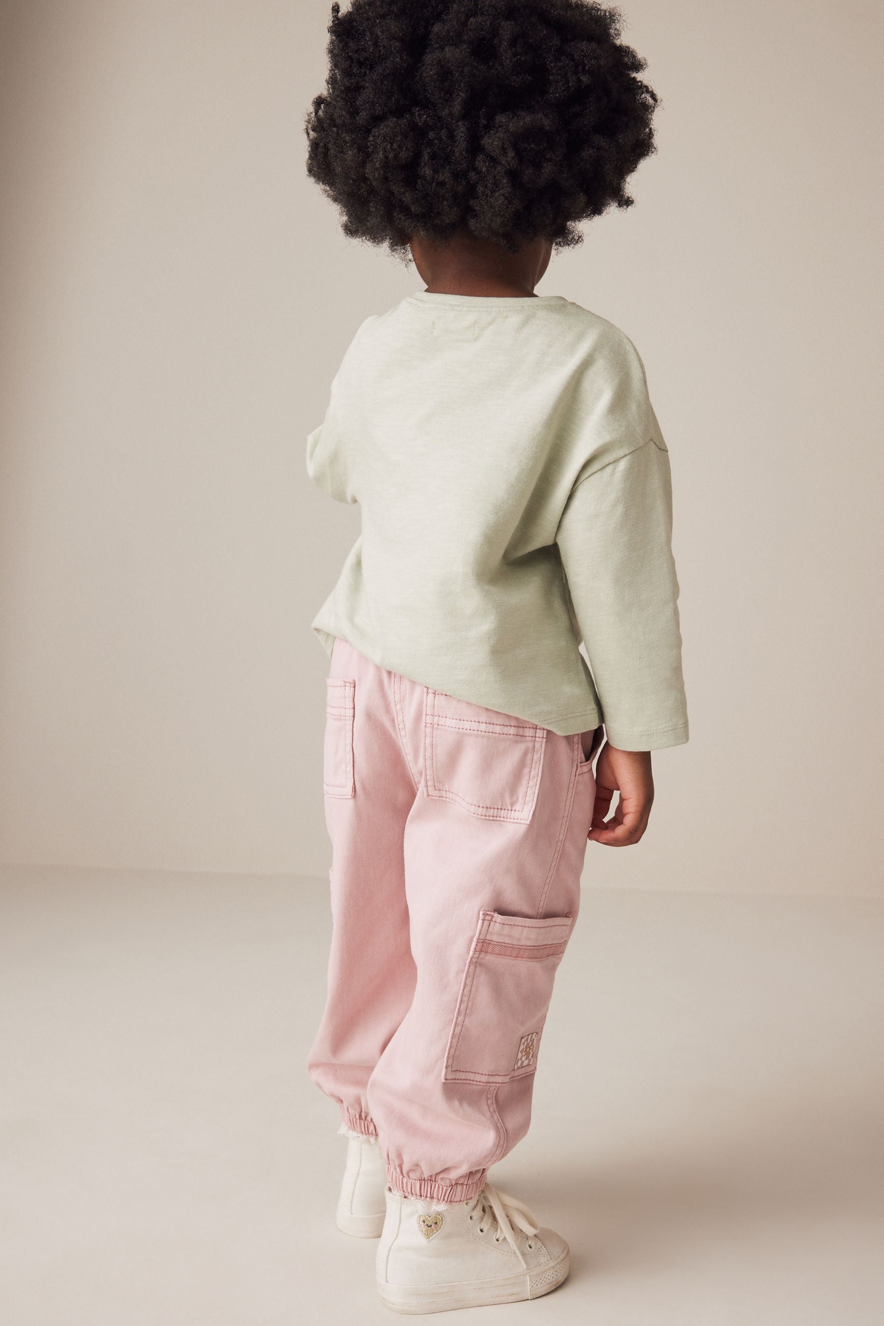 Pink Cargo Trousers (3mths-7yrs)