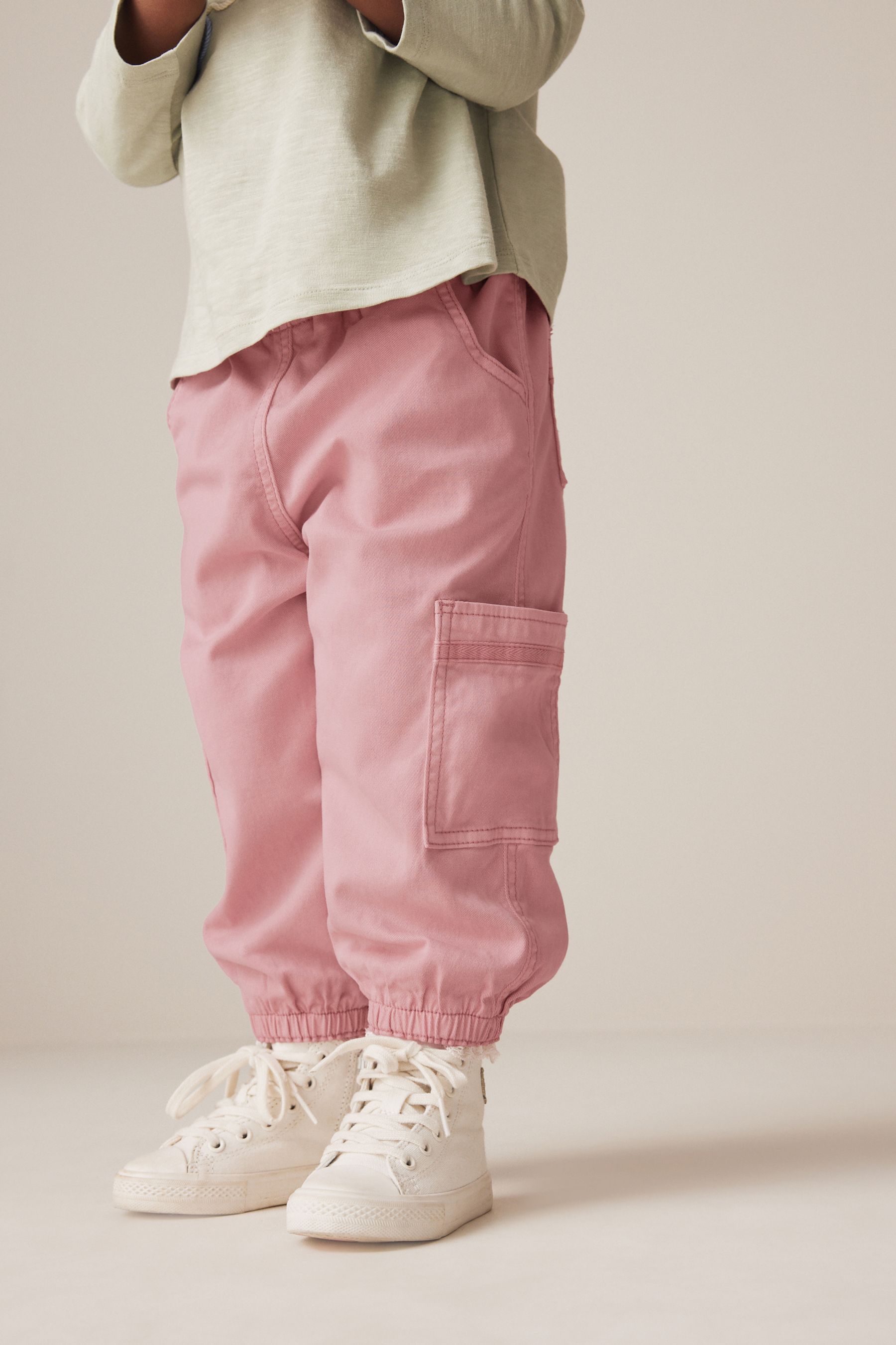 Pink Cargo Trousers (3mths-7yrs)