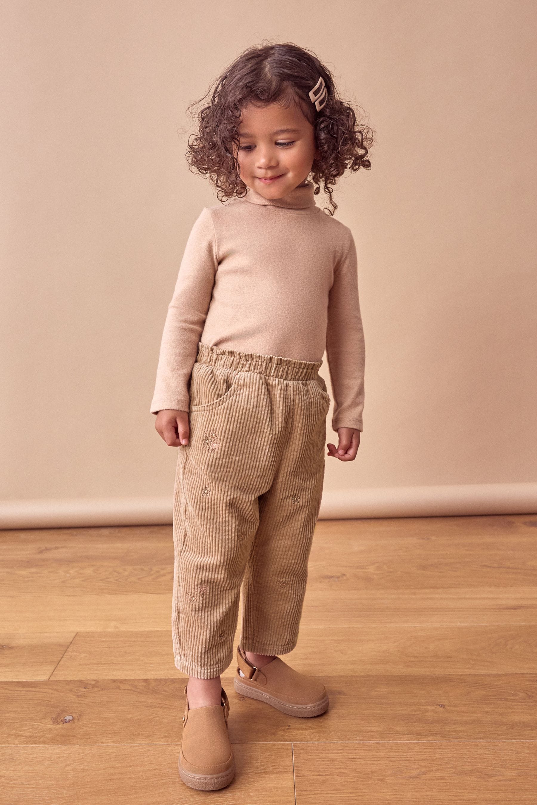 Stone 100% Cotton Cord Trousers (3mths-7yrs)