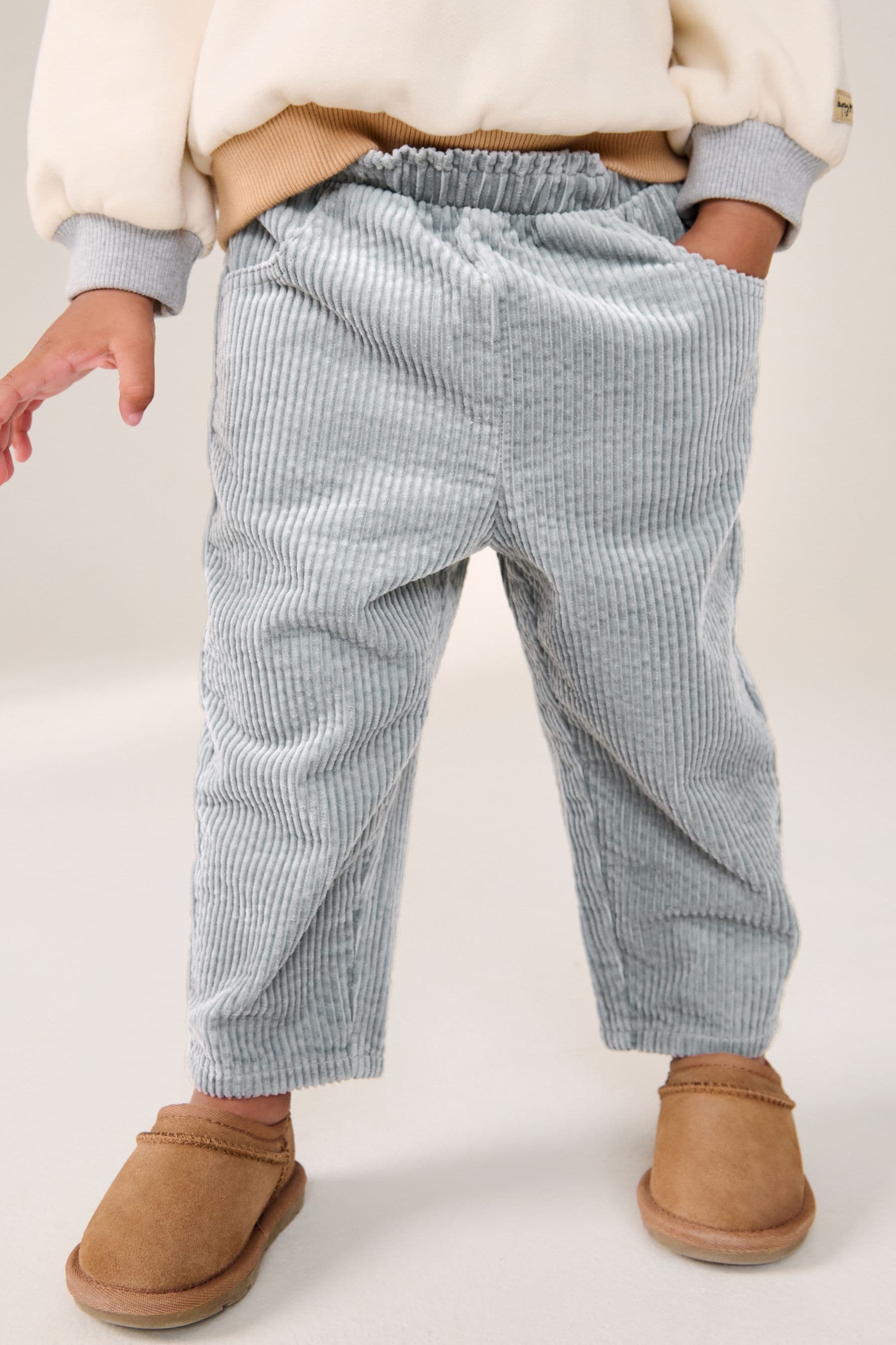 Grey Cord Trousers (3mths-7yrs)