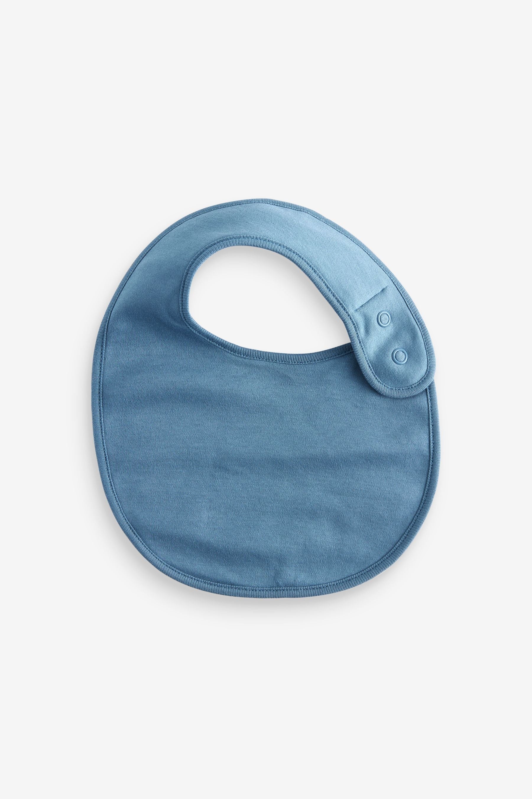 Blue Baby Bibs 5 Pack