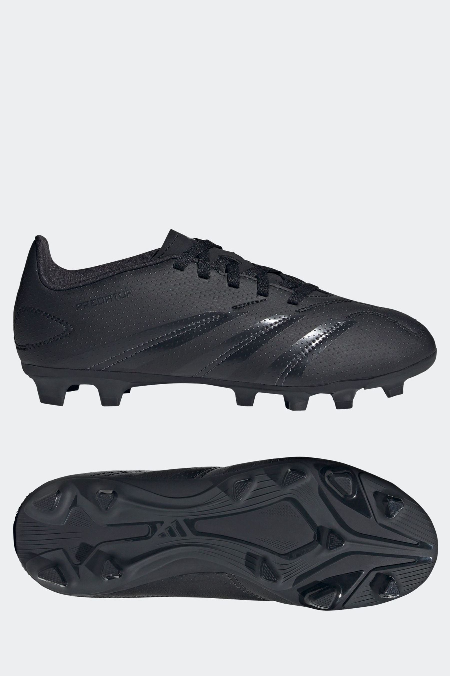 adidas Black Predator Club Flexible Ground Football Boots