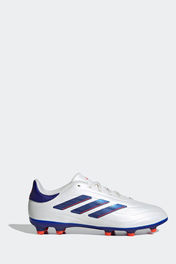 White/Blue/Red adidas Kids Copa Pure 2 League Firm Ground Boots