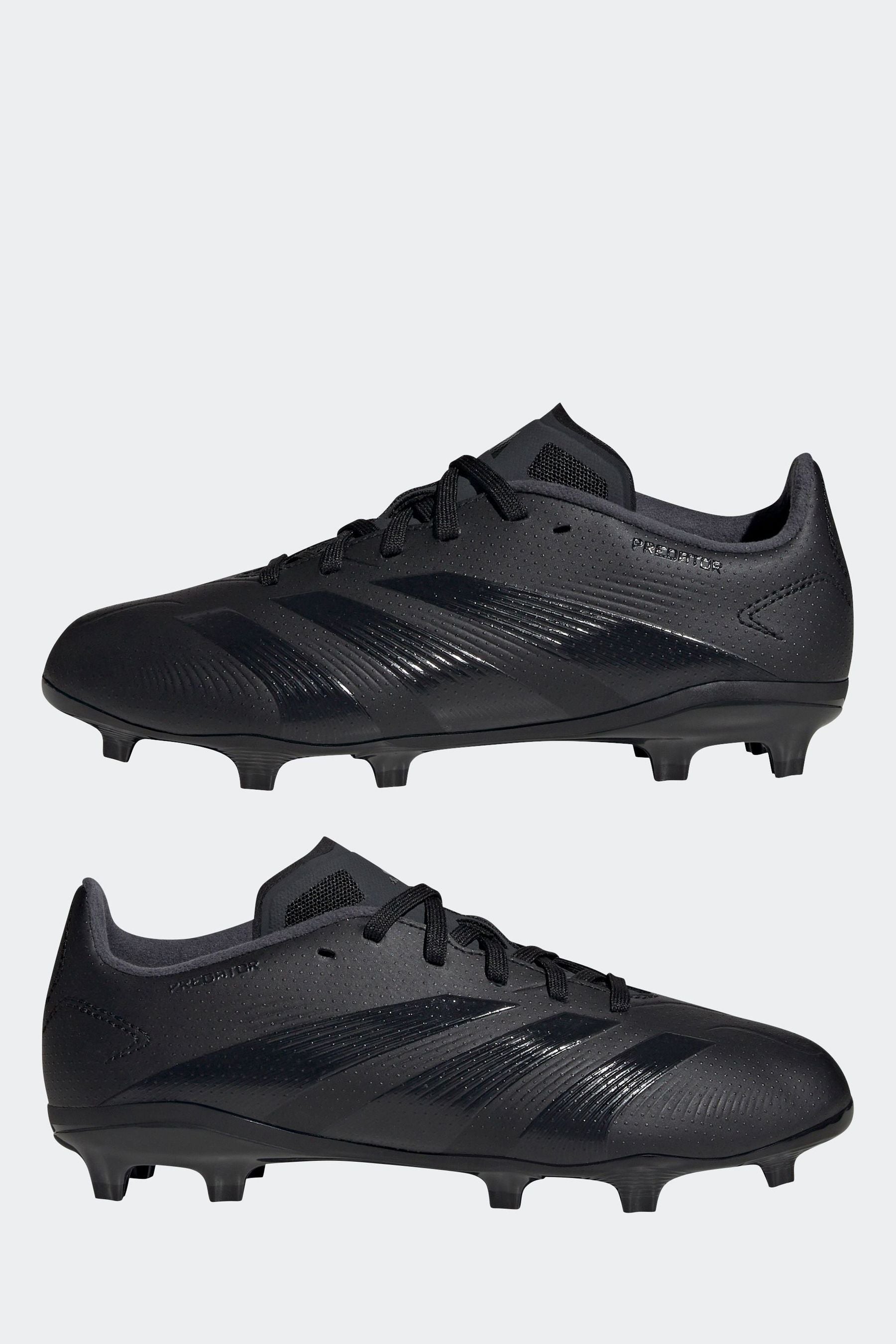 adidas Black Predator League Firm Ground Football Boots