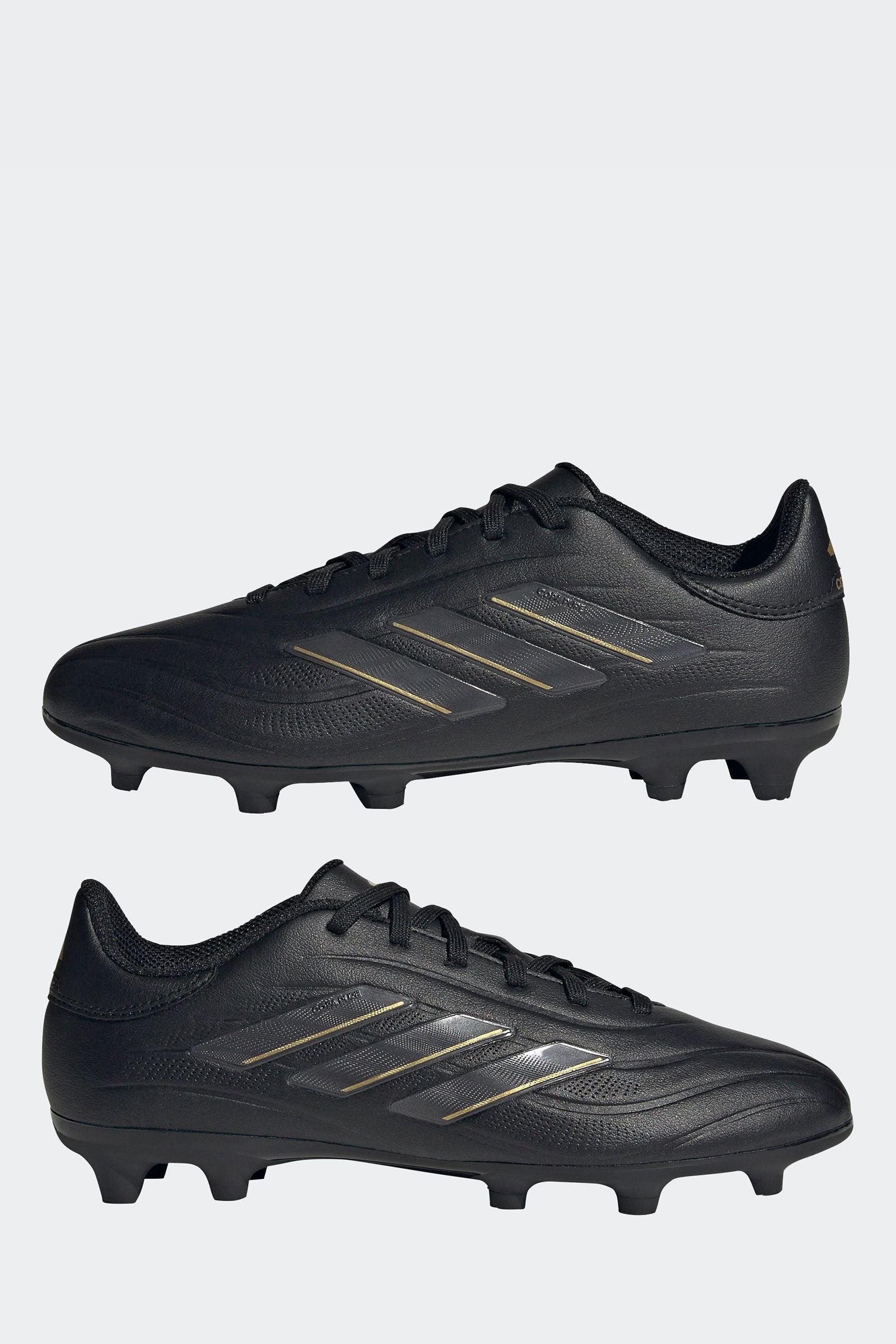 adidas Black/Gold Kids Copa Pure 2 League Firm Ground Boots