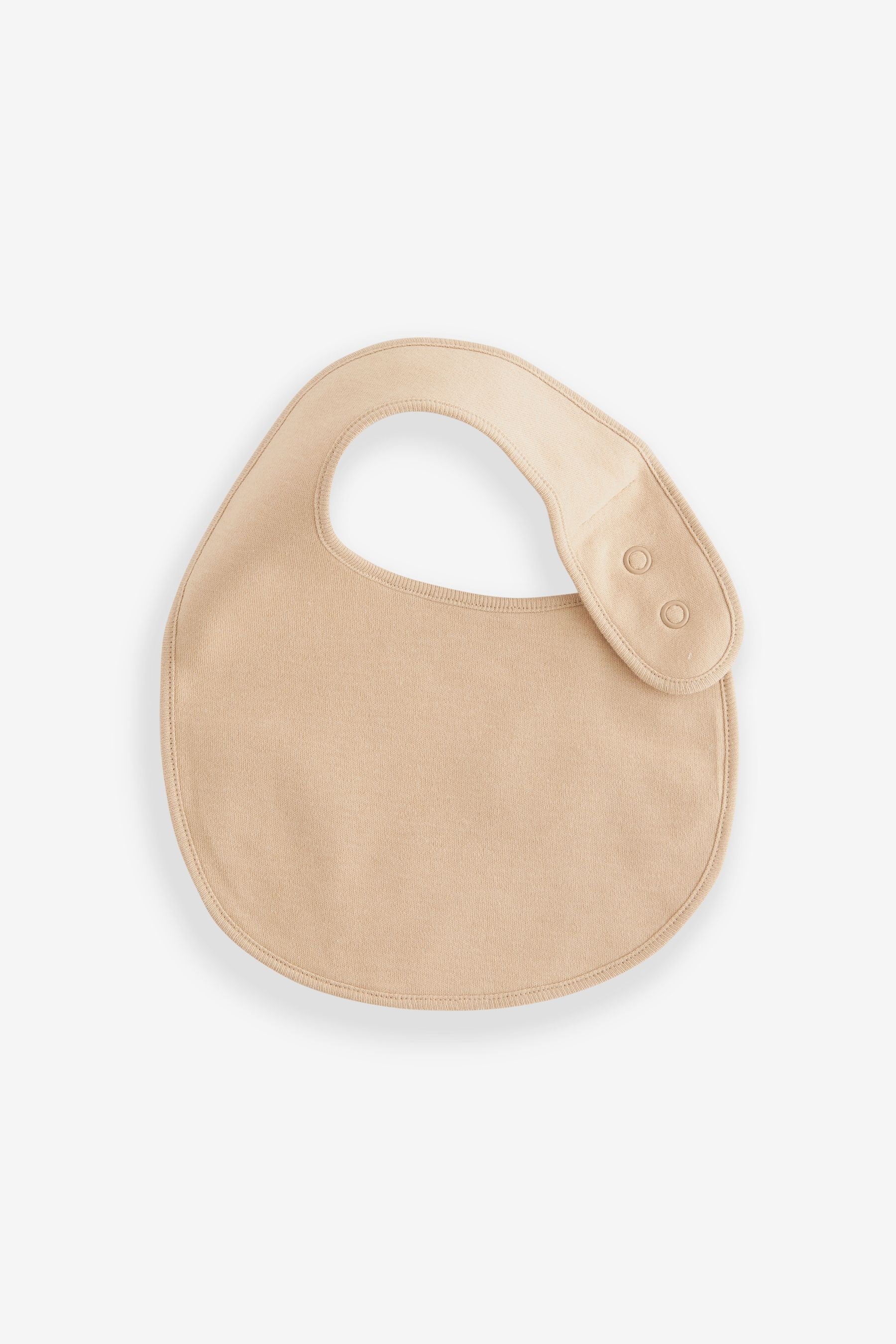 Neutral 5 Pack Baby Bibs