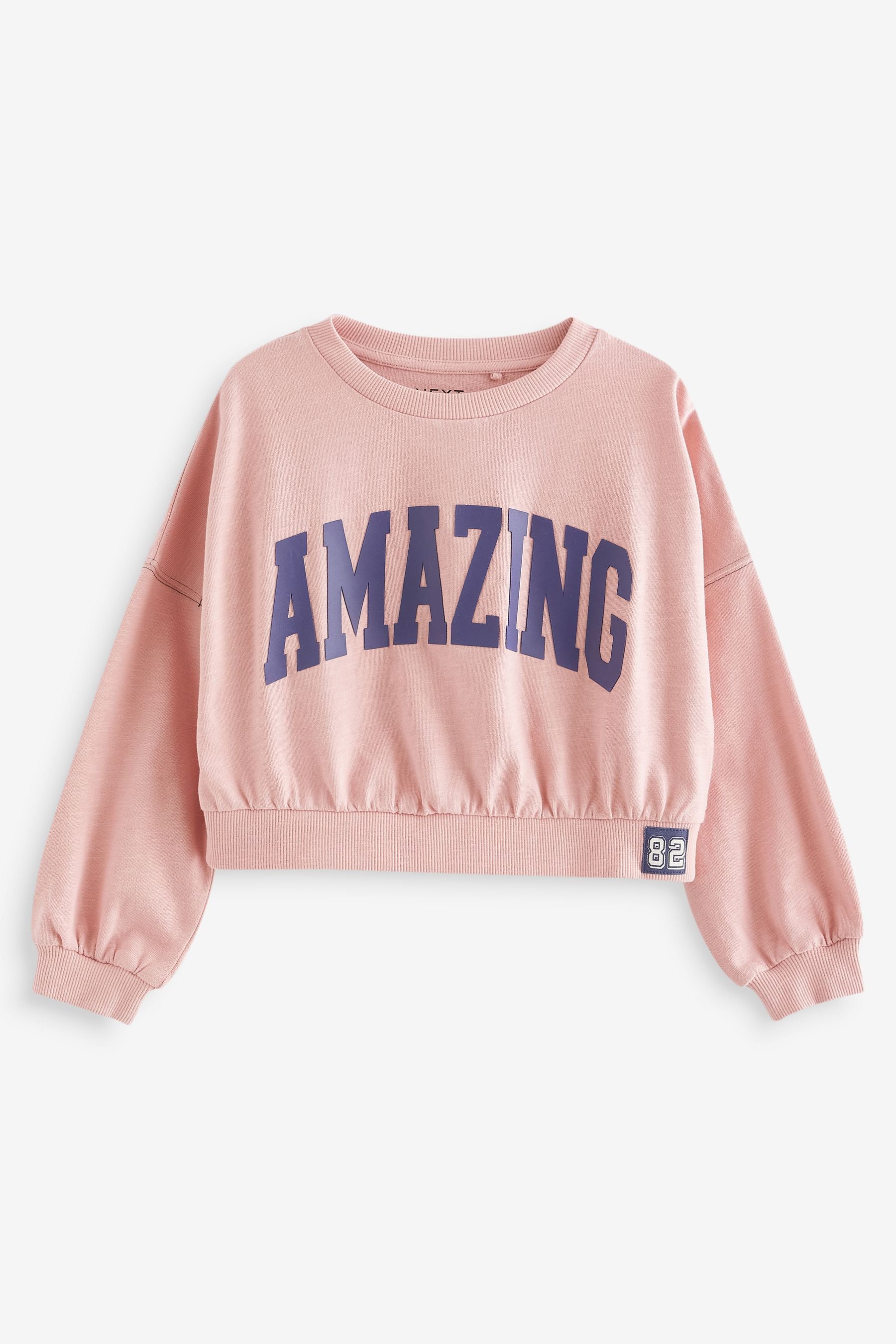 Pink/Blue Varsity Graphic Sweatshirt 3 Pack (3-16yrs)