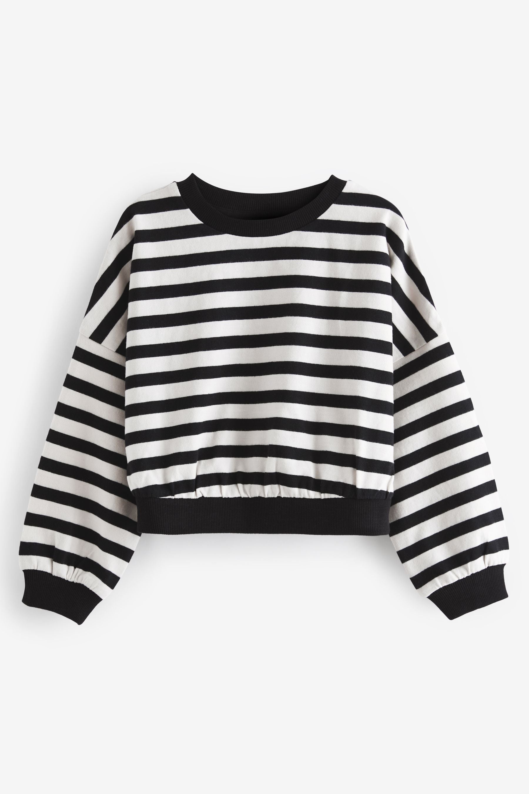 Black/White Boxy Long Sleeve Sweatshirt 3 Pack (3-16yrs)