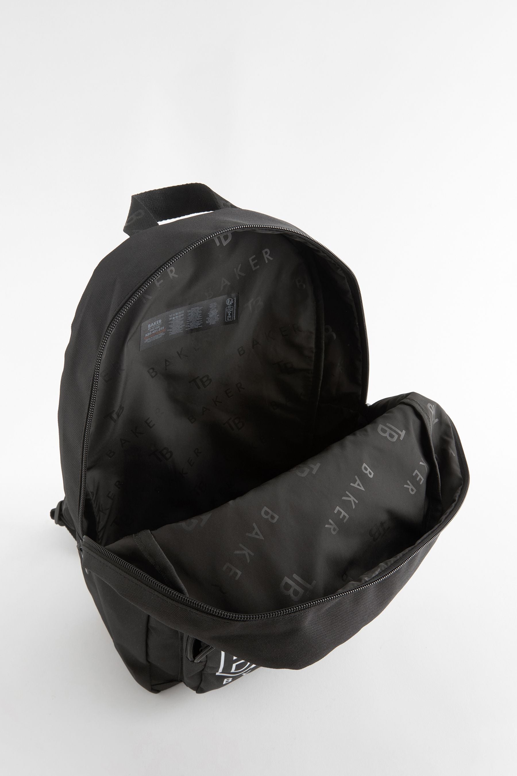 Baker by Ted Baker Boys Back to School Black Backpack