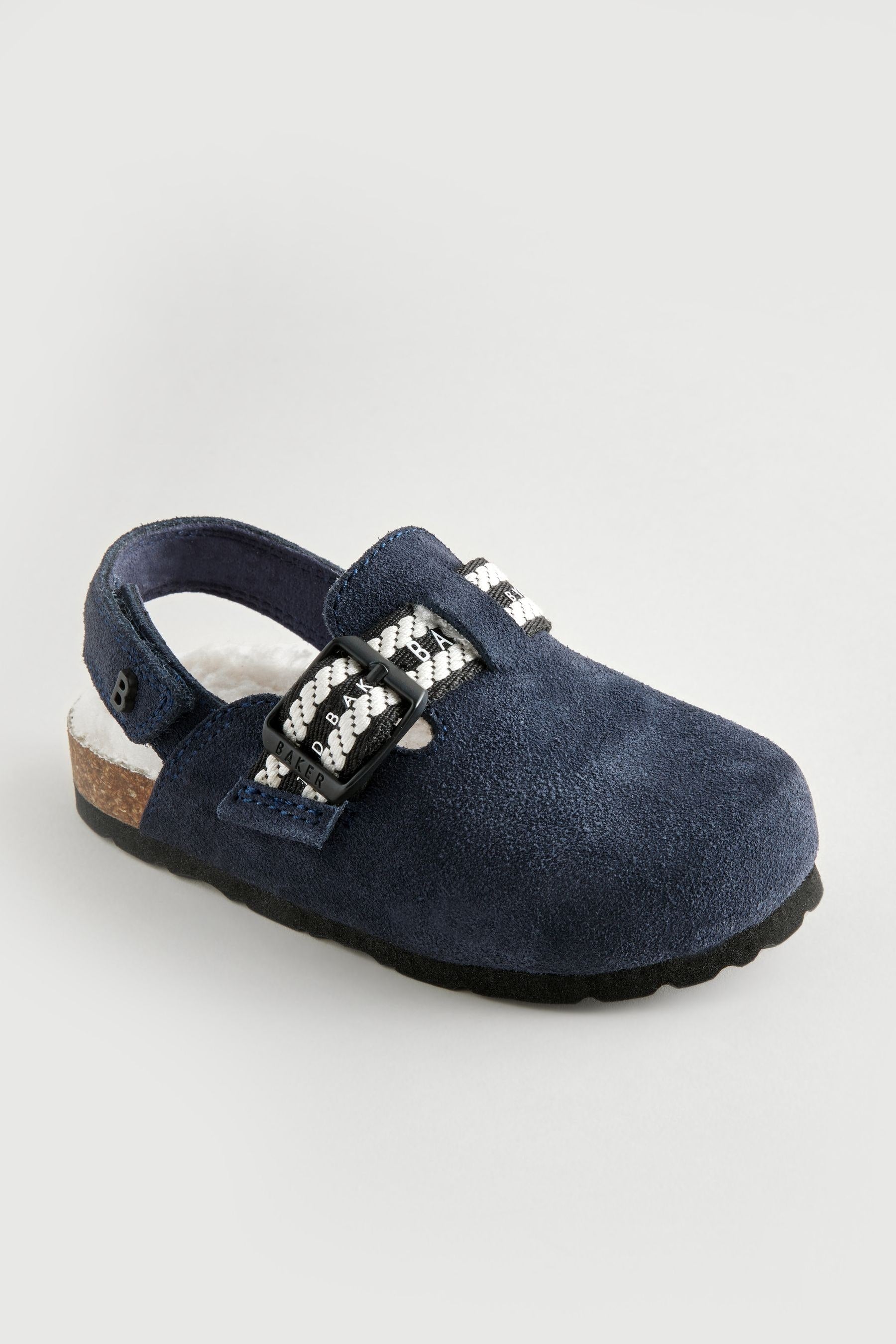 Baker by Ted Baker Boys Navy Clogs Mules Slippers