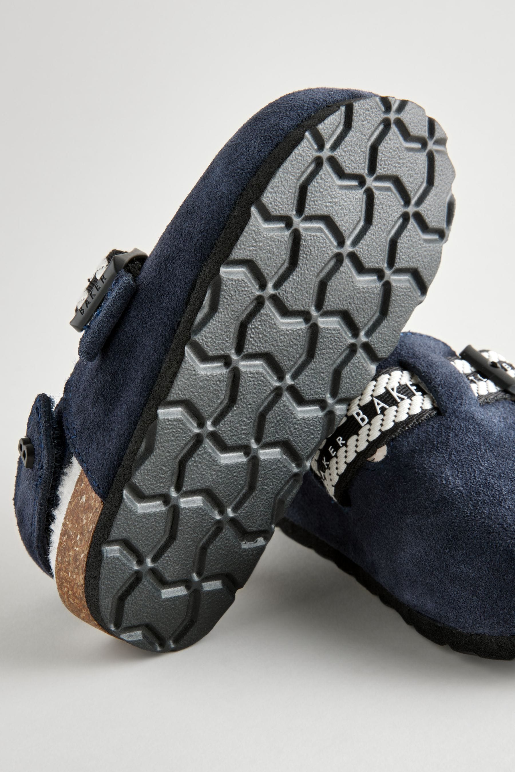 Baker by Ted Baker Boys Navy Clogs Mules Slippers