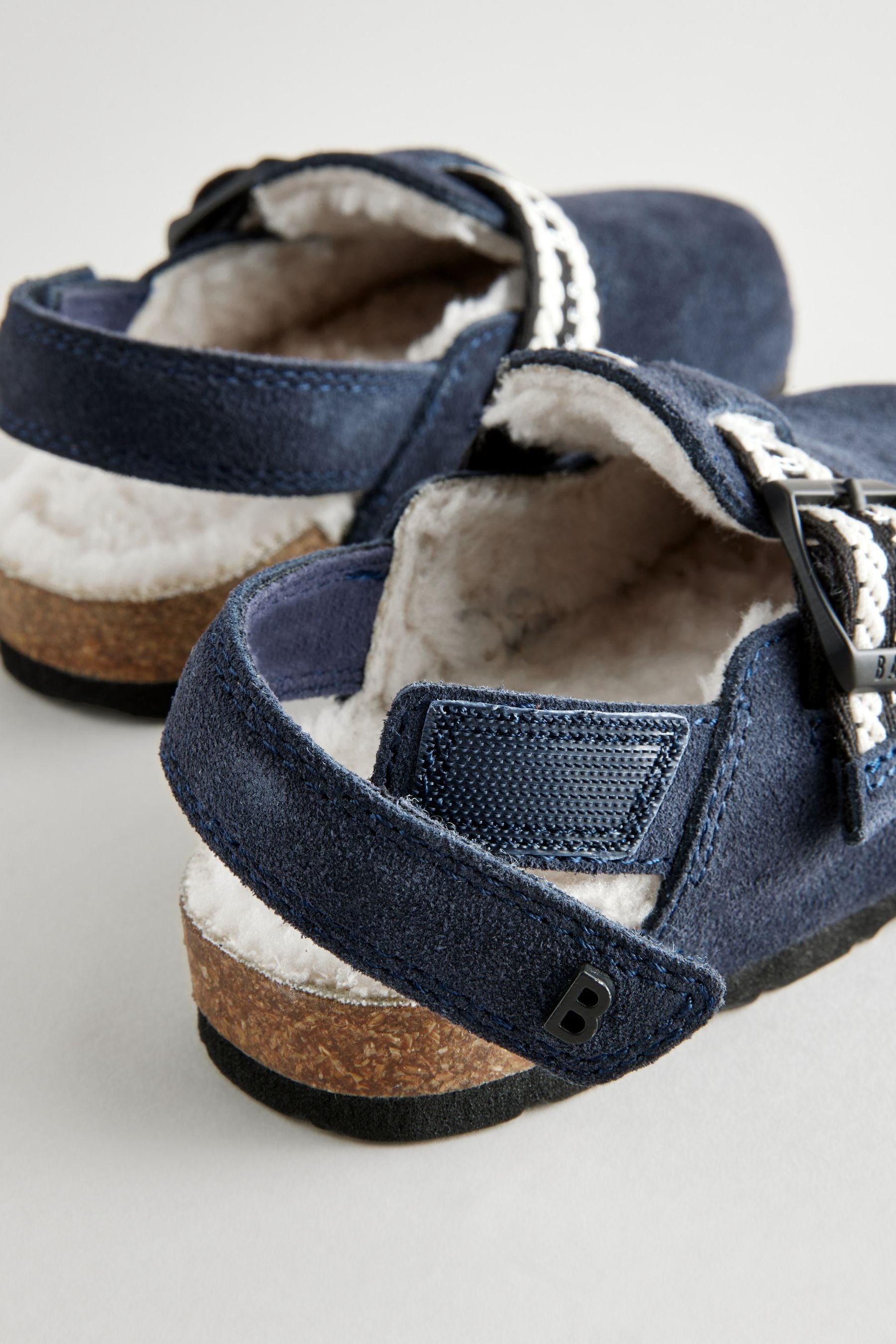 Baker by Ted Baker Boys Navy Clogs Mules Slippers