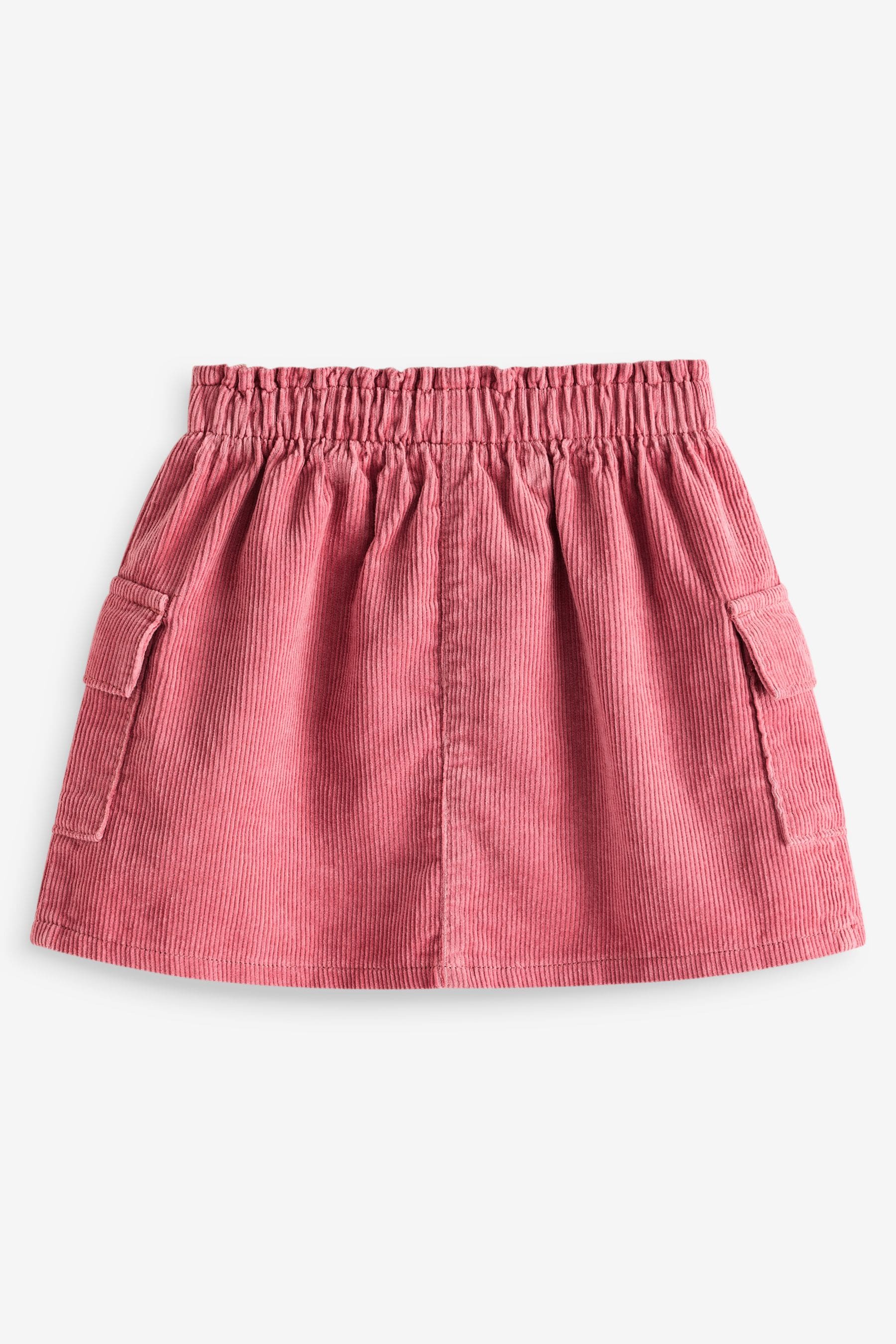 Pink 100% Cotton Co-ord Skirt (3mths-7yrs)