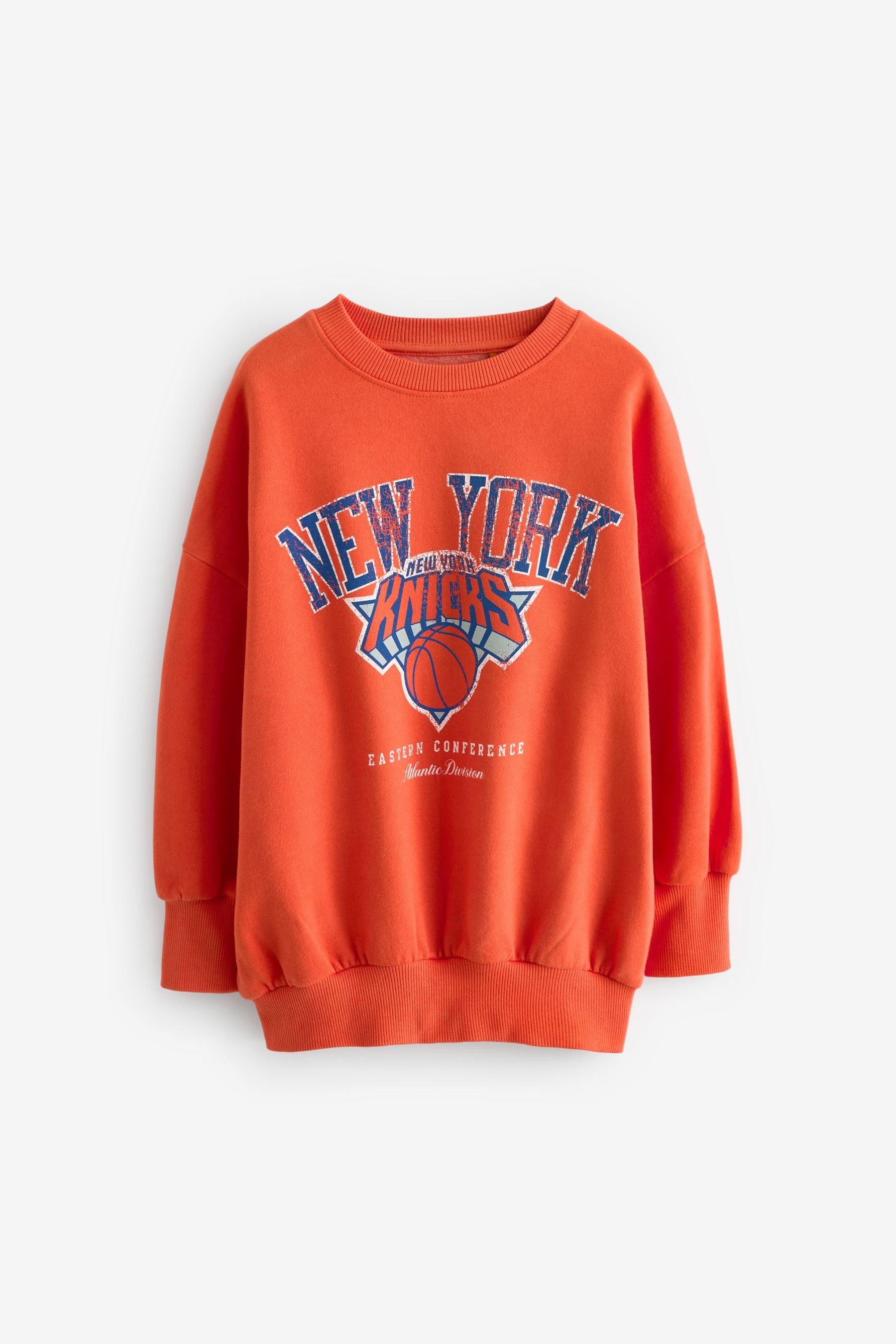 Orange New York Knicks NBA License Sweatshirt (3-16yrs)