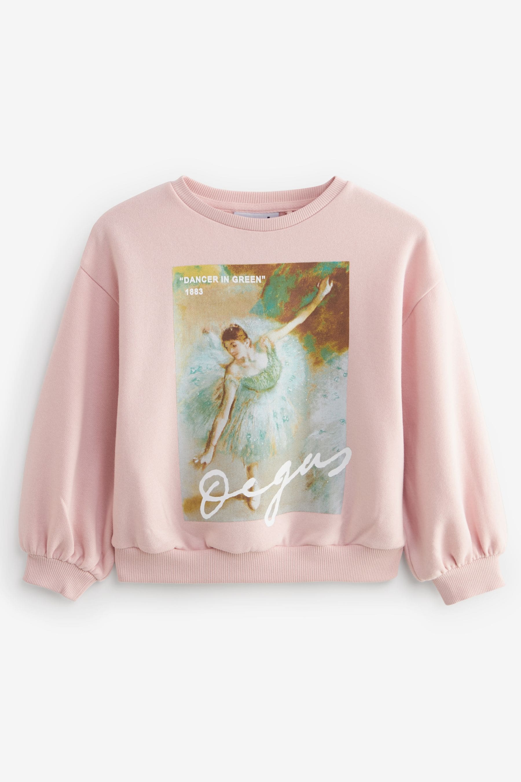 Pink Edgar Degas License Ballet Sweatshirt (3-16yrs)