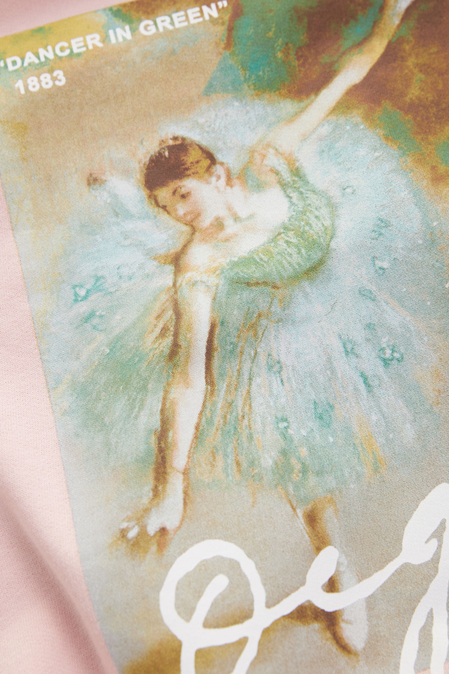 Pink Edgar Degas License Ballet Sweatshirt (3-16yrs)