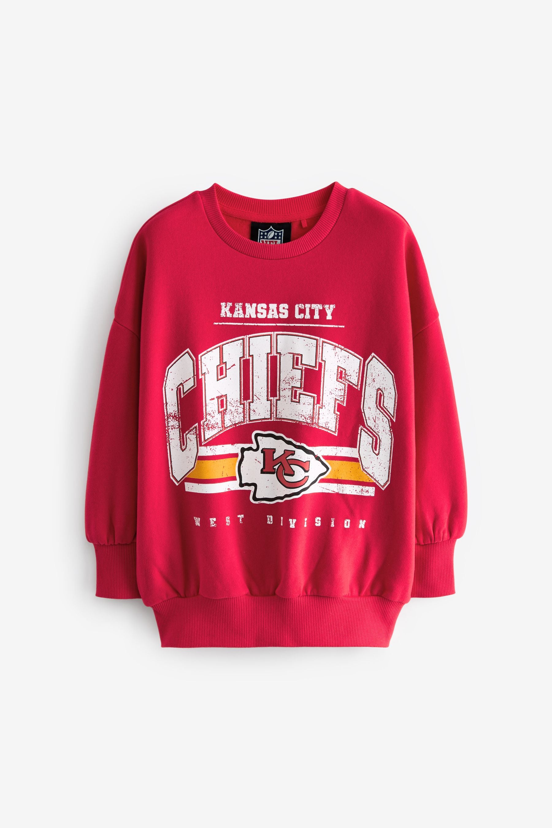 Red Kansas City Chiefs NFL License Sweatshirt (3-16yrs)