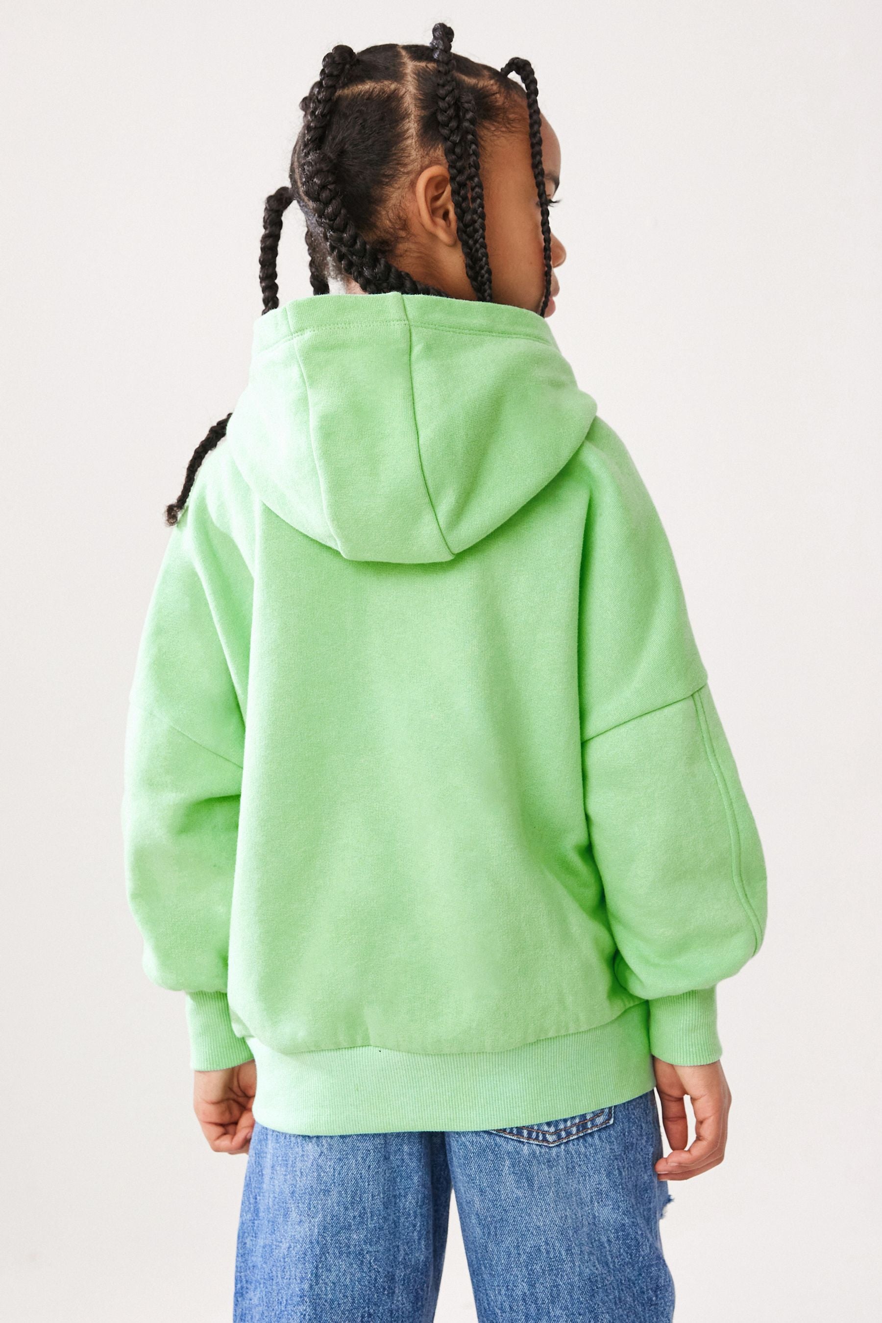 Green Mickey Mouse Hoodie (3-16yrs)