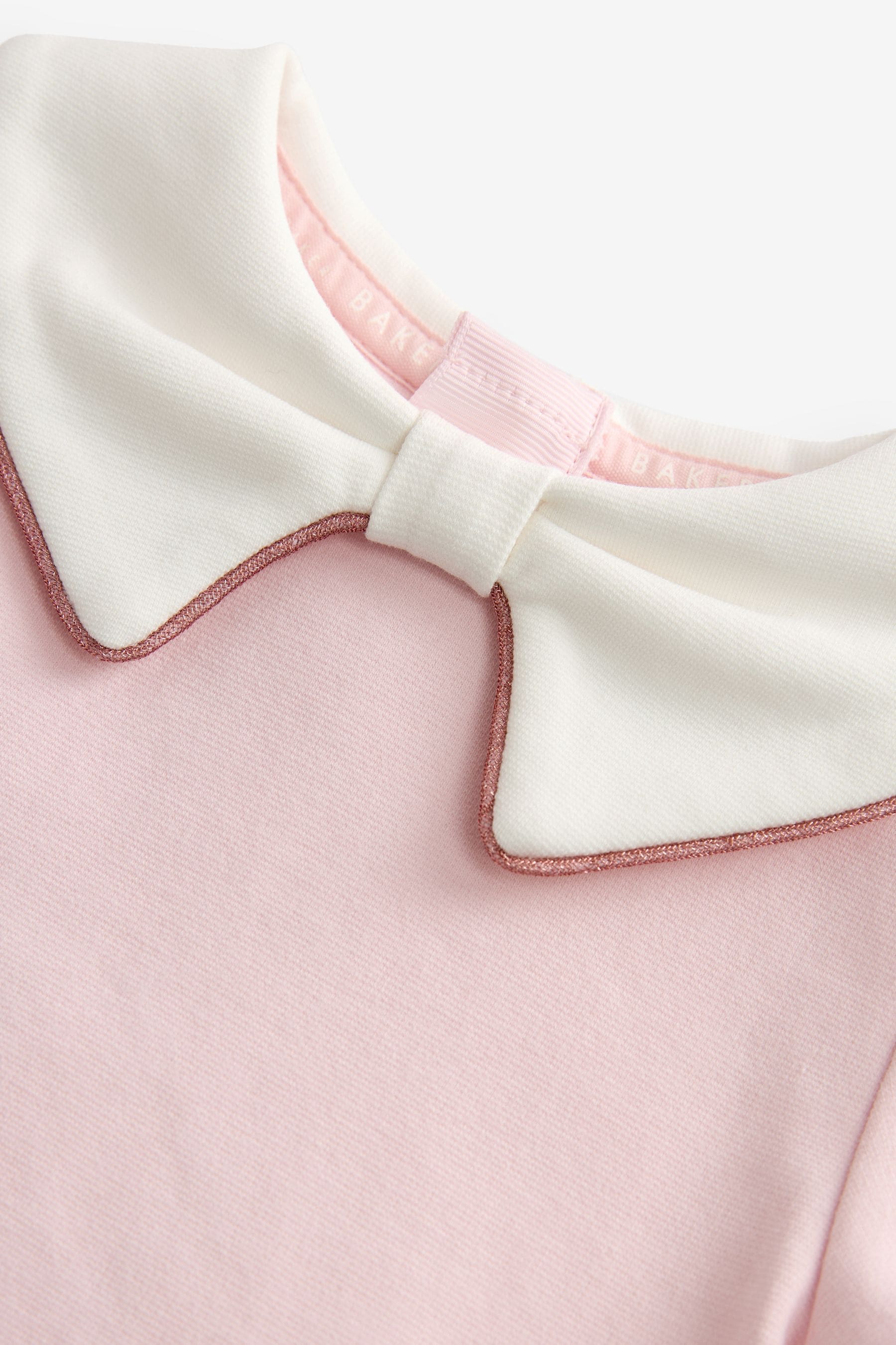 Pink Baker by Ted Baker Bow Collar Ponte Dress