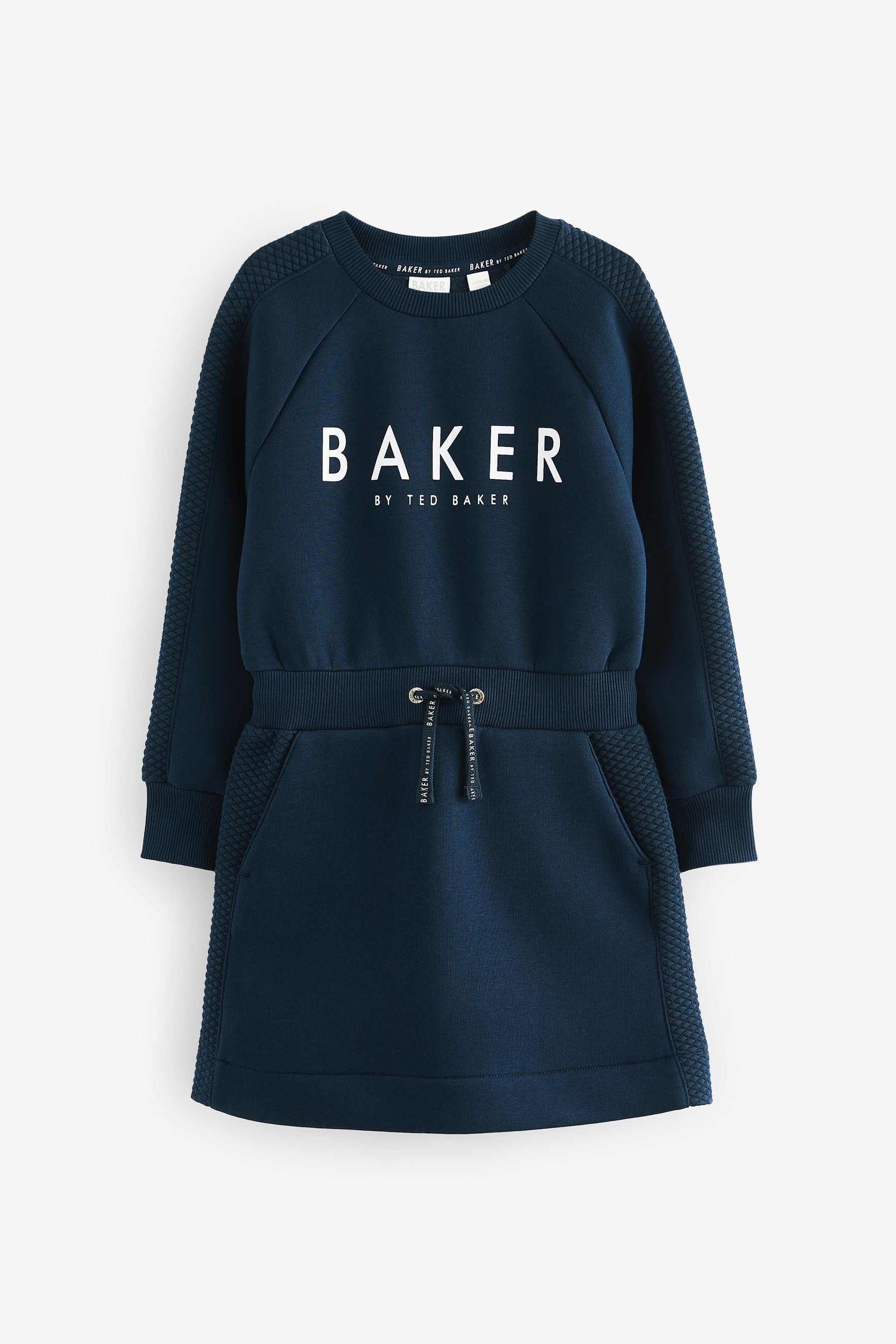 Navy Baker by Ted Baker Quilted Sweat Dress