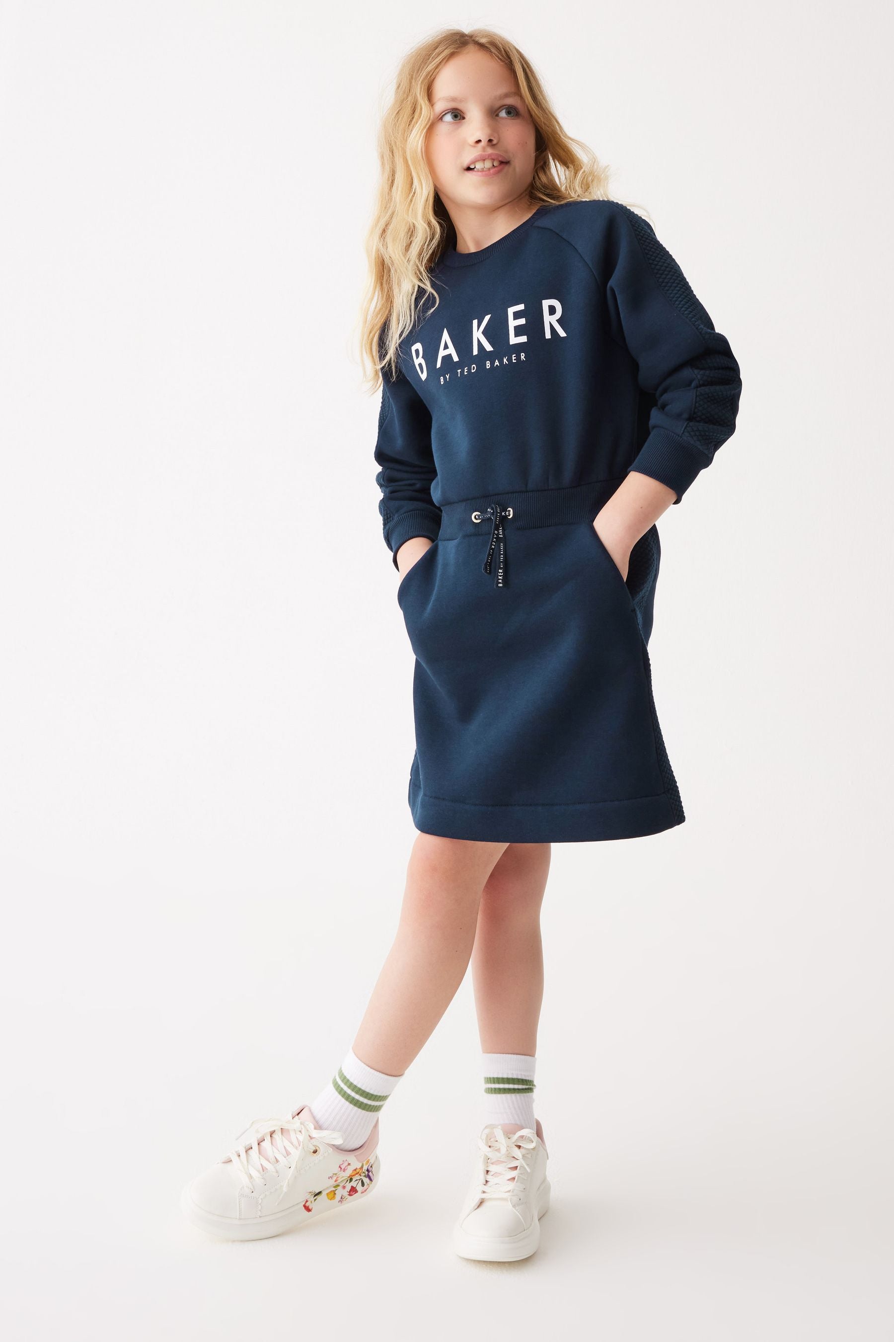 Baker by Ted Baker Quilted Sweat Dress