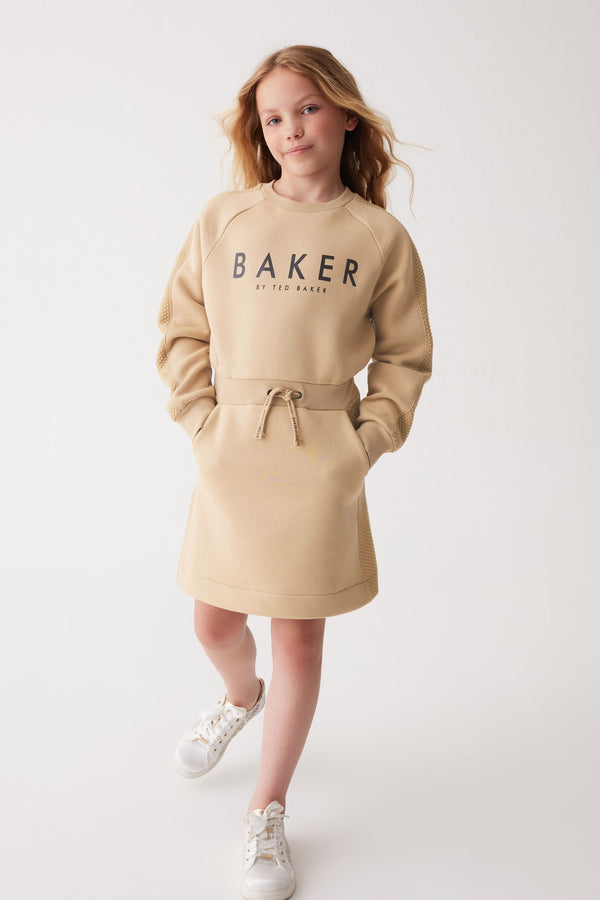 Stone Baker by Ted Baker Quilted Sweat Dress