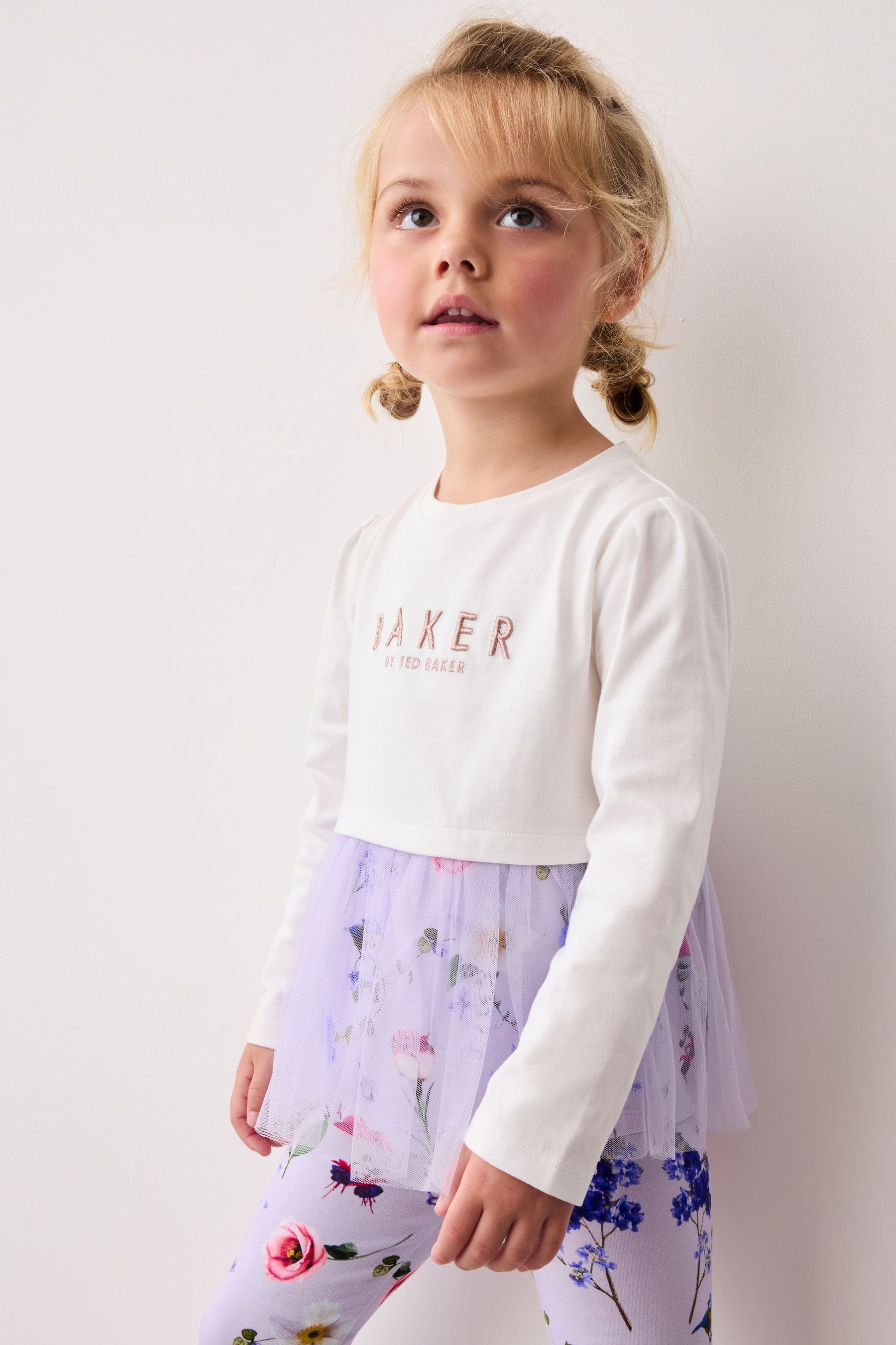 Baker by Ted Baker Floral T-Shirt And Leggings Set