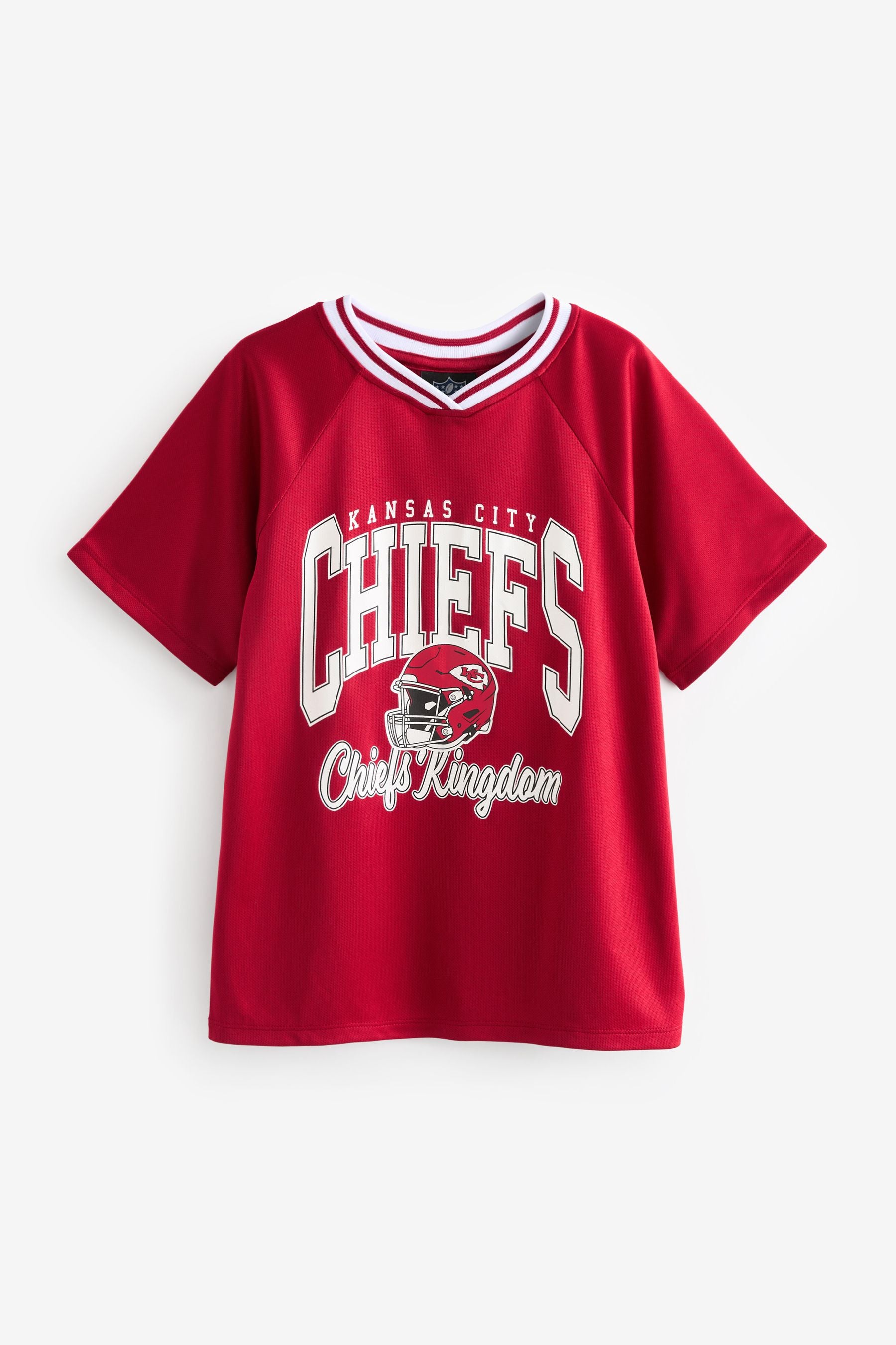 Red Kansas City Chiefs NFL American Football T-Shirt (3-16yrs)