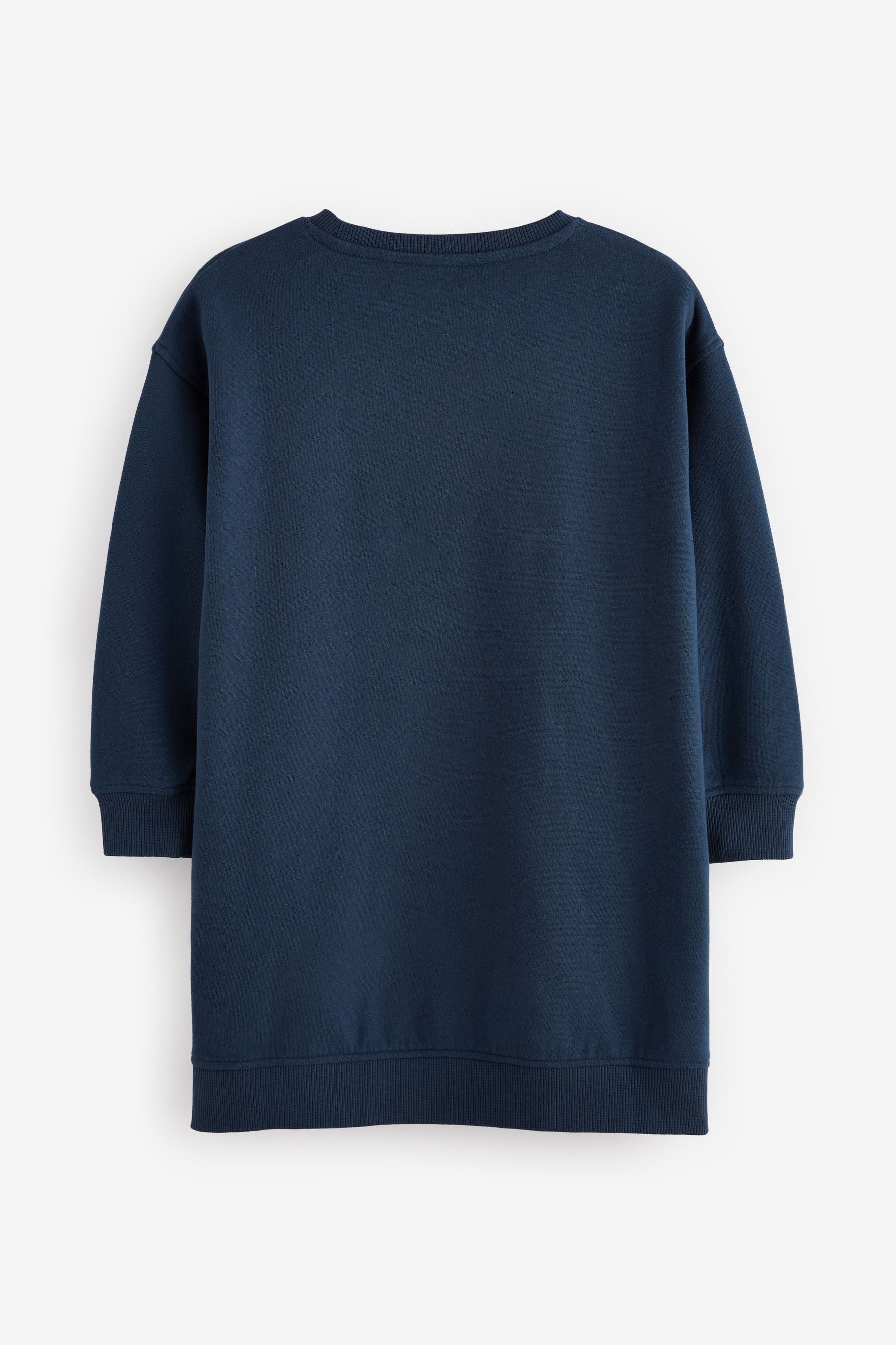 Navy Star Jumper Dress (3-16yrs)