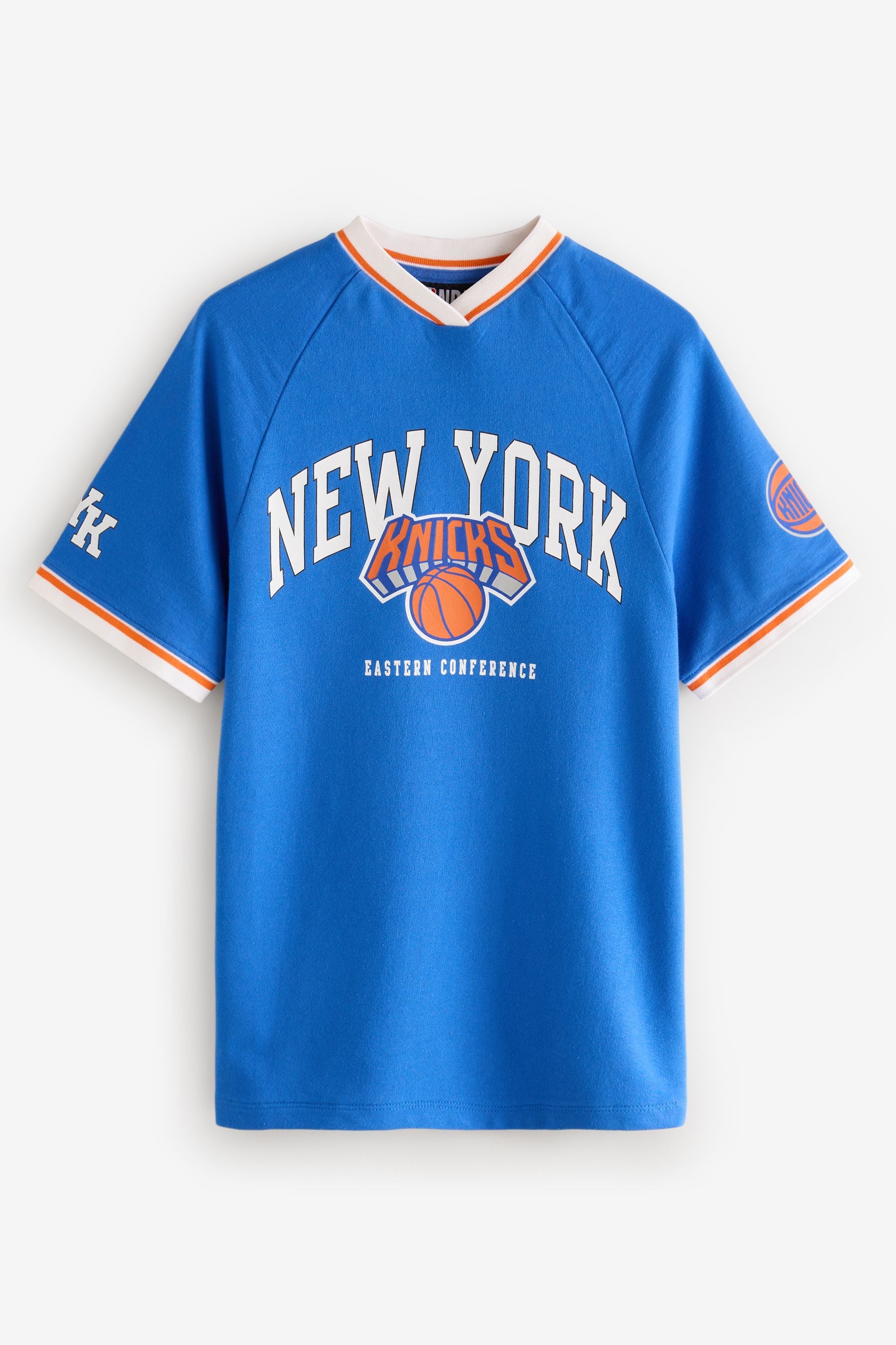 Blue New York Knicks 100% Cotton NBA Jersey Dress (3-16yrs)