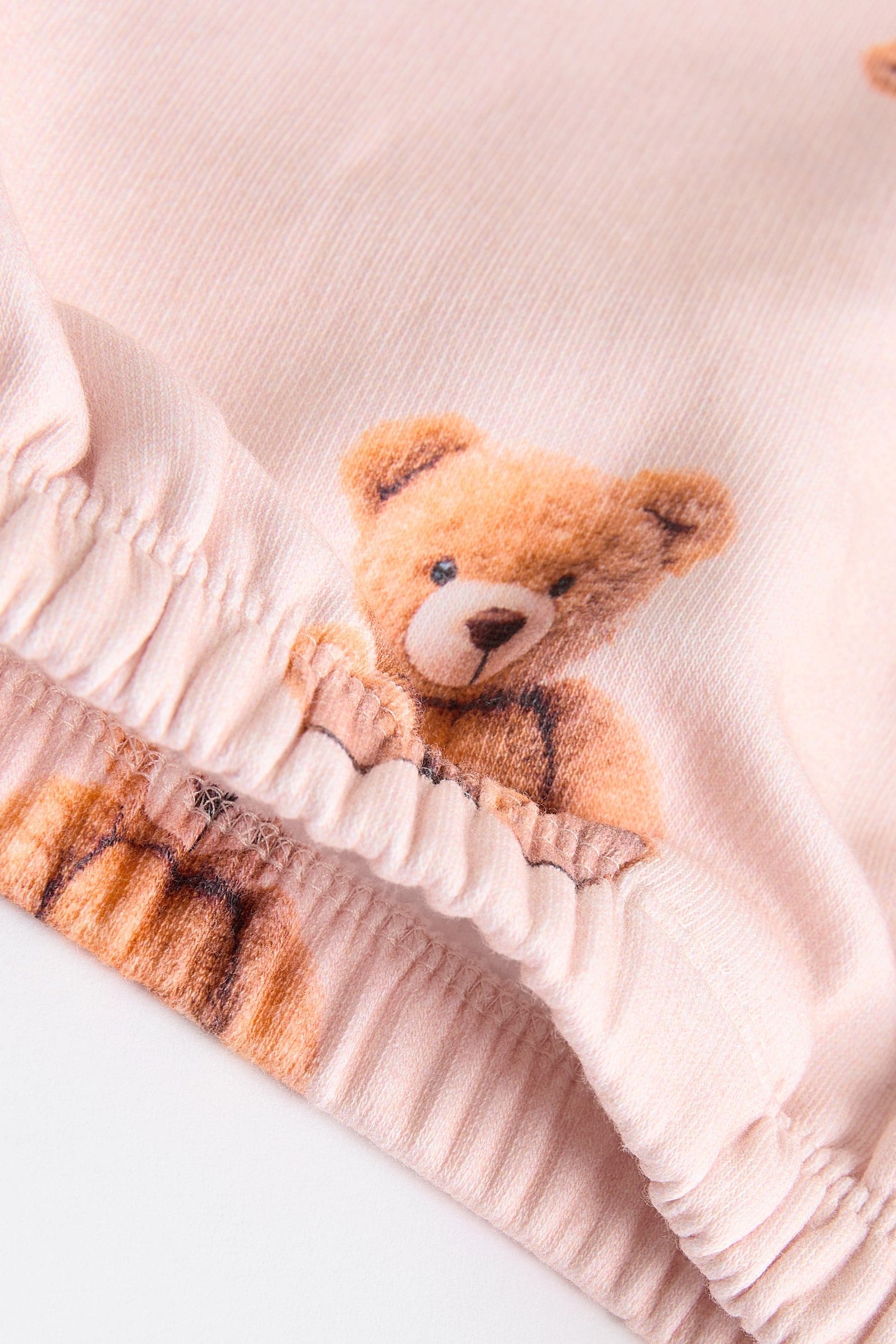 Neutral Bear Baby Sweatshirt And Leggings 2 Piece Set