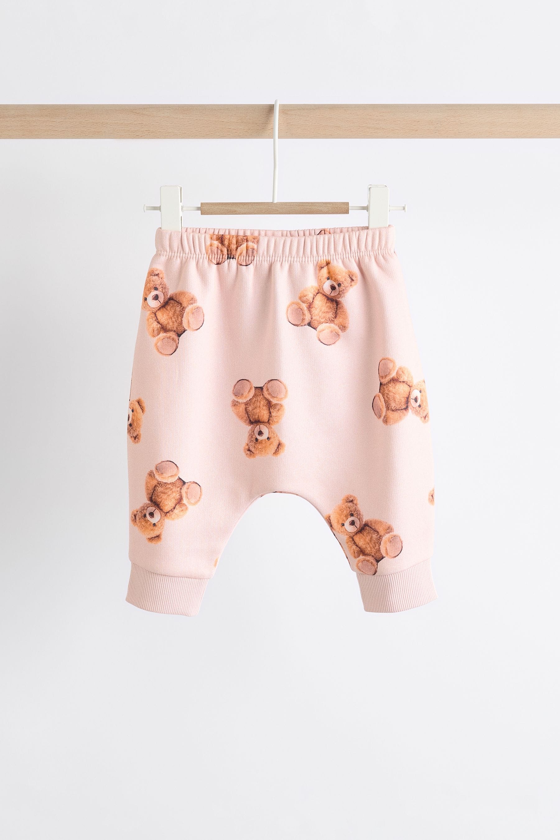 Neutral Bear Baby Sweatshirt And Leggings 2 Piece Set