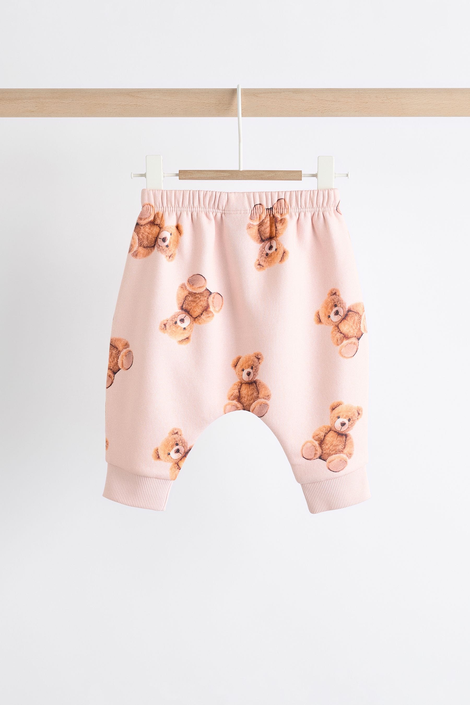 Neutral Bear Baby Sweatshirt And Leggings 2 Piece Set