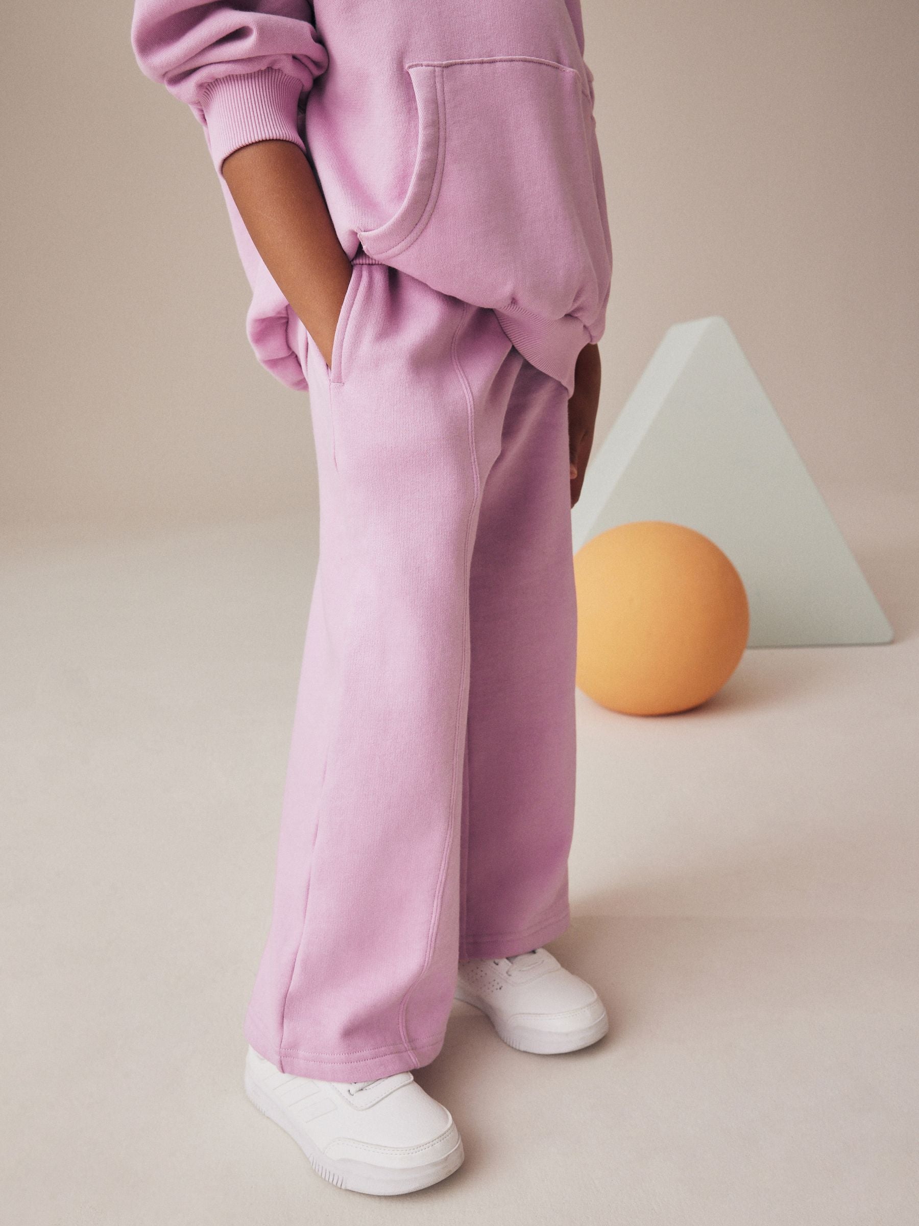 Pink Wide Leg Joggers (3-16yrs)