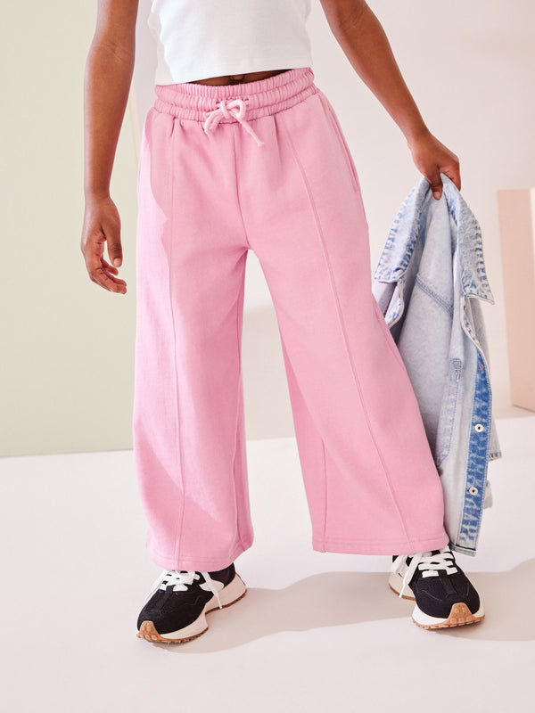 Pink Wide Leg Joggers (3-16yrs)