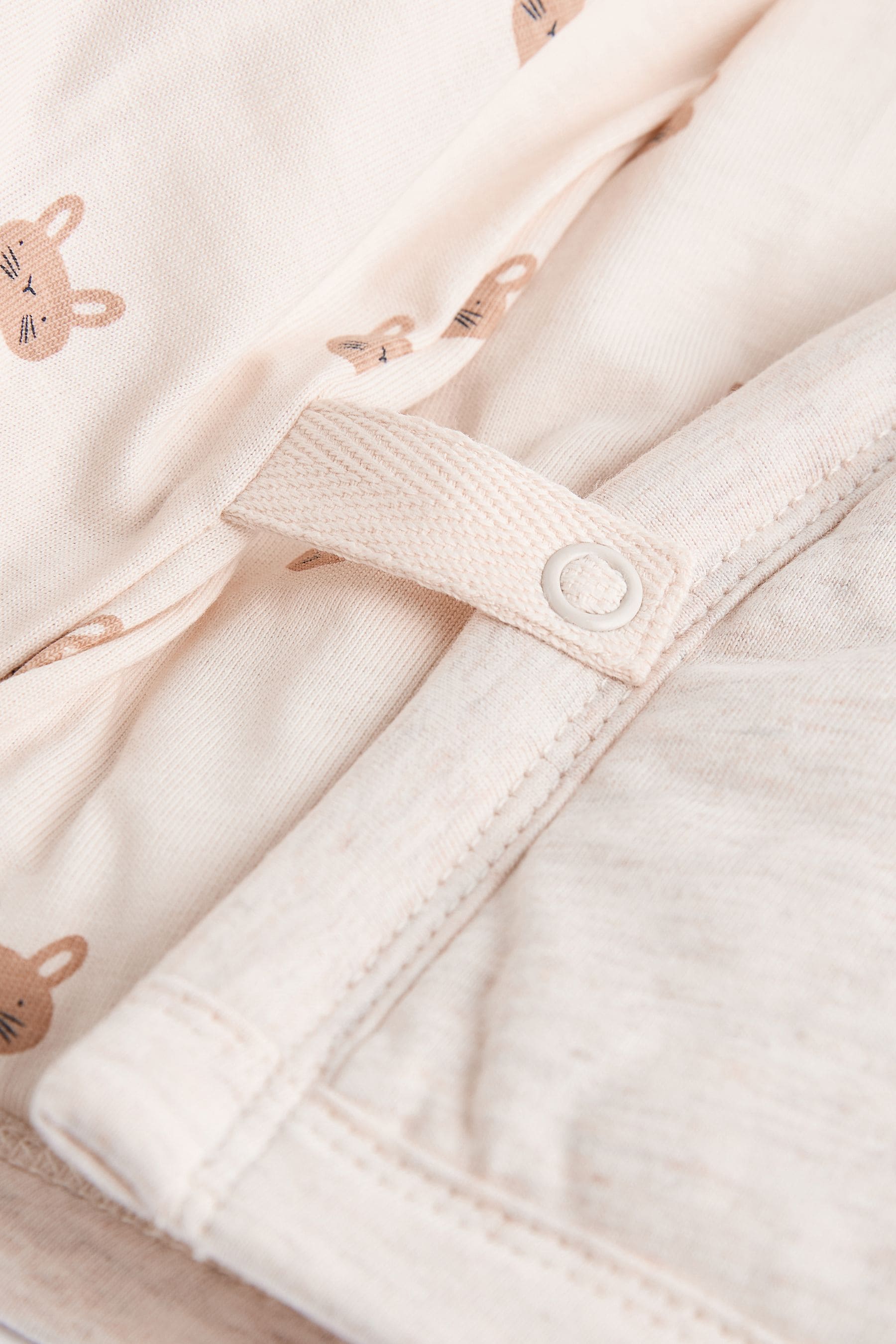 Cream Wrap Baby Jersey Jacket