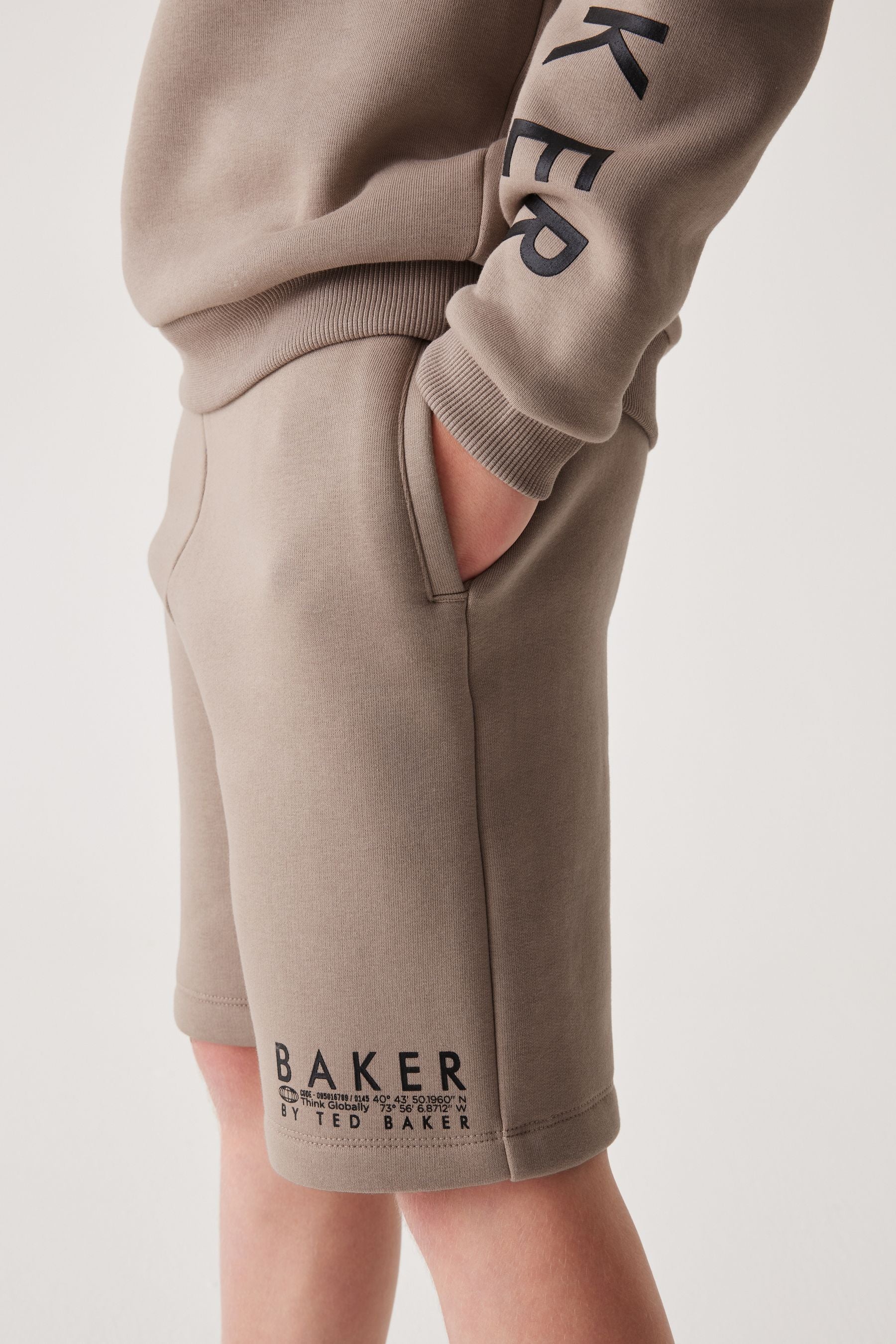 Baker by Ted Baker Seam Sweatshirt and Short Set