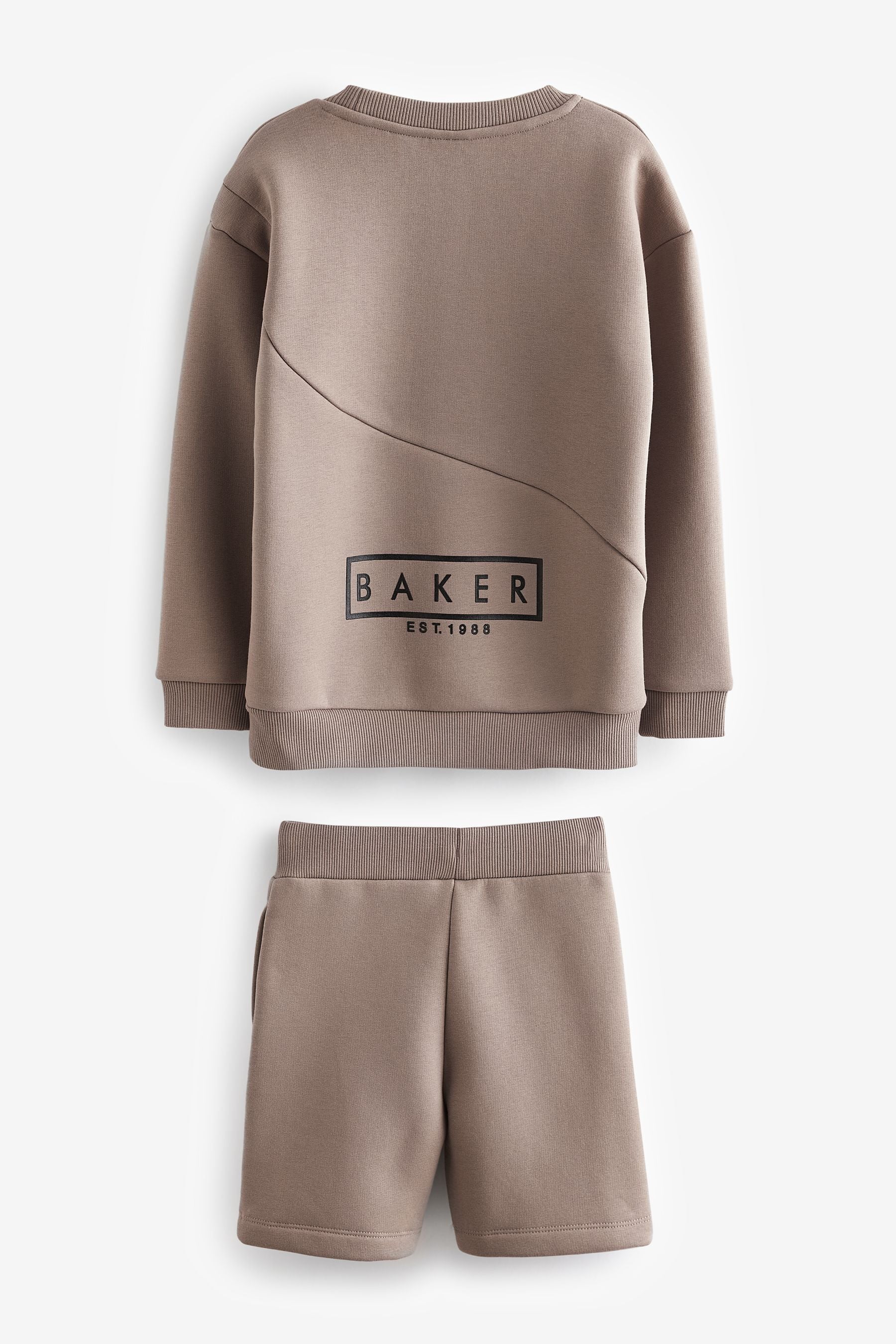 Baker by Ted Baker Seam Sweatshirt and Short Set