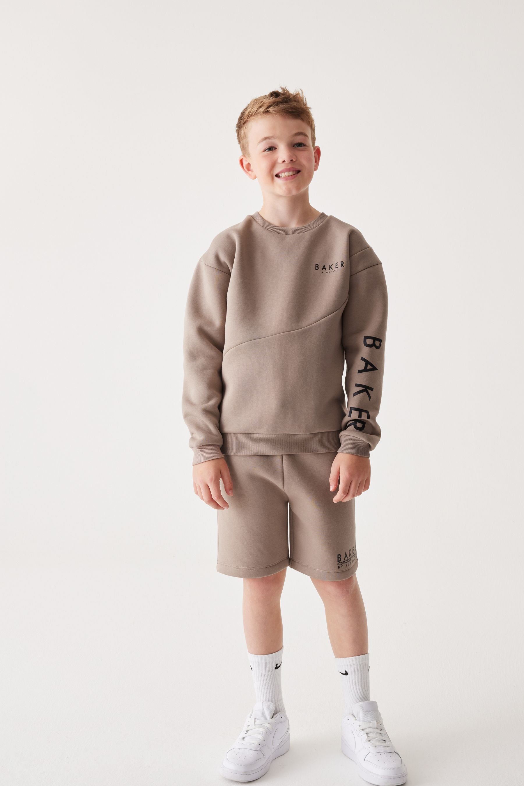 Baker by Ted Baker Seam Sweatshirt and Short Set