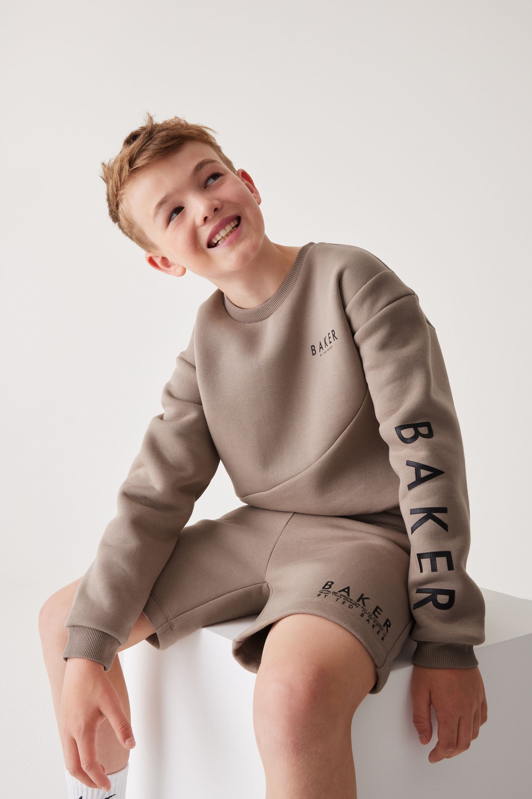 Baker by Ted Baker Seam Sweatshirt and Short Set