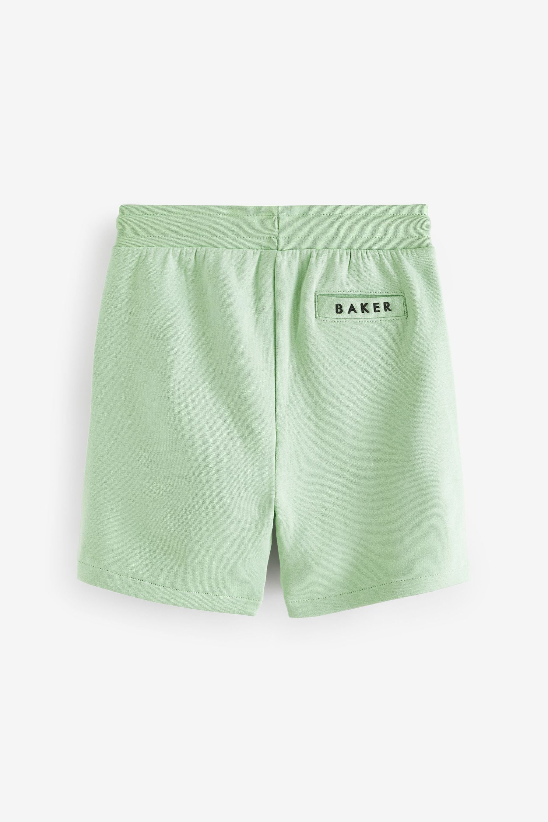 Baker by Ted Baker Green 100% Cotton Sweat Shorts 2 Pack