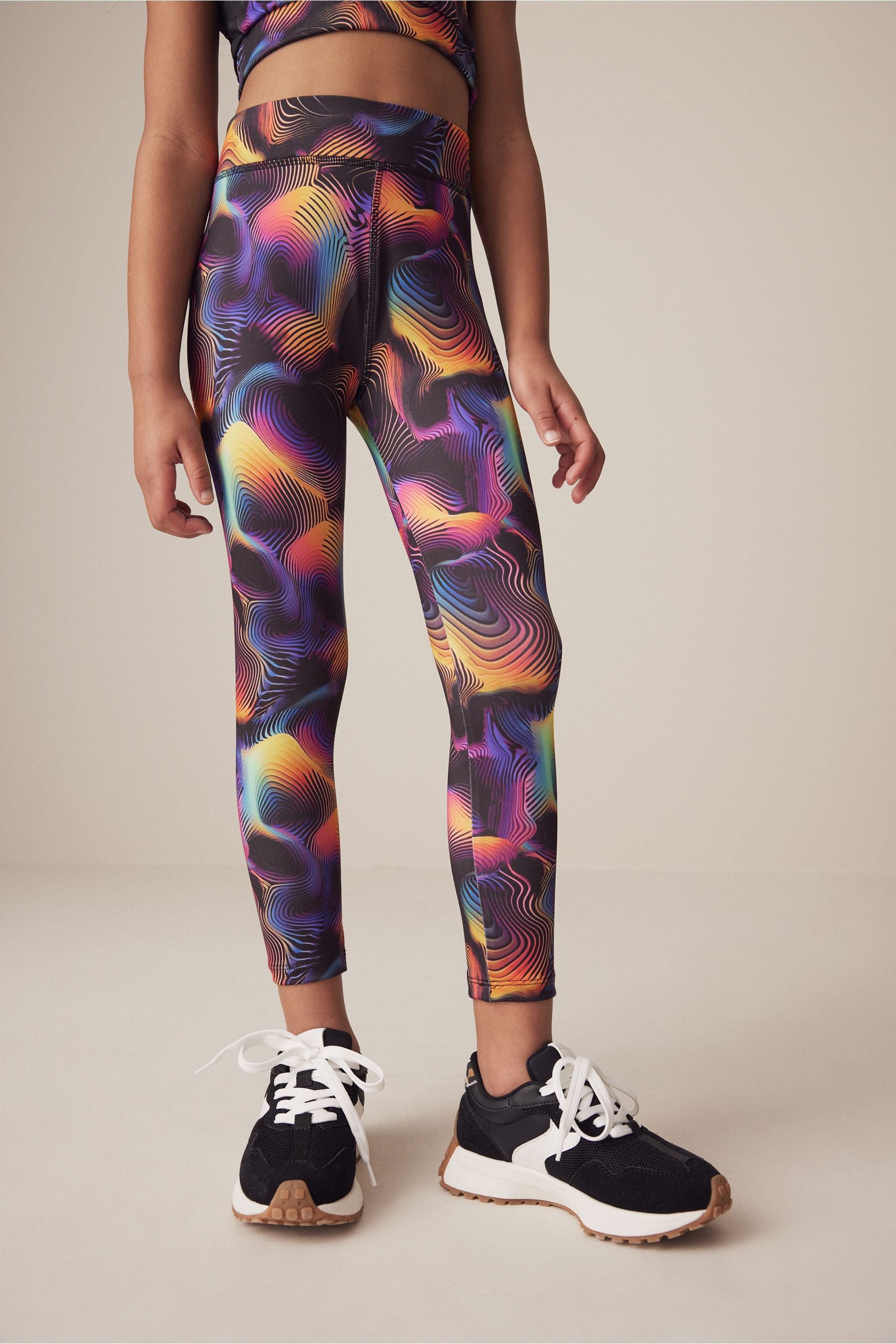 Multi Wave Sports Leggings (3-16yrs)