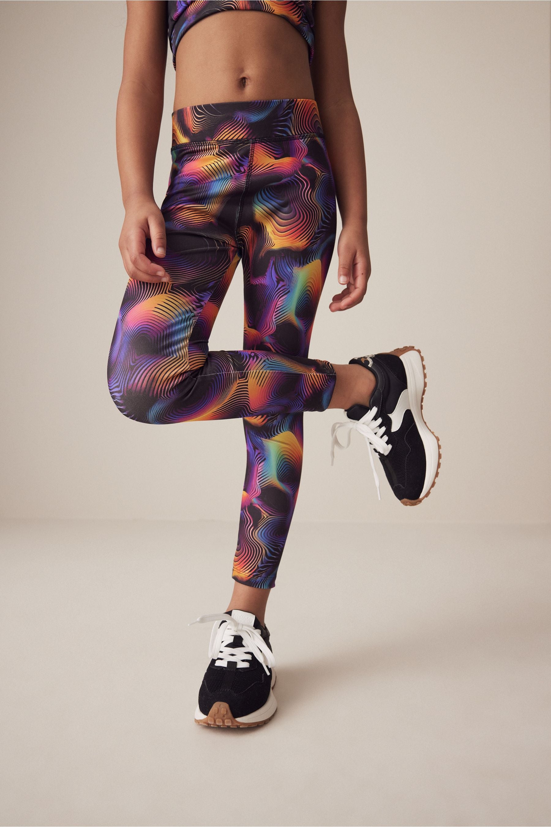 Multi Wave Sports Leggings (3-16yrs)